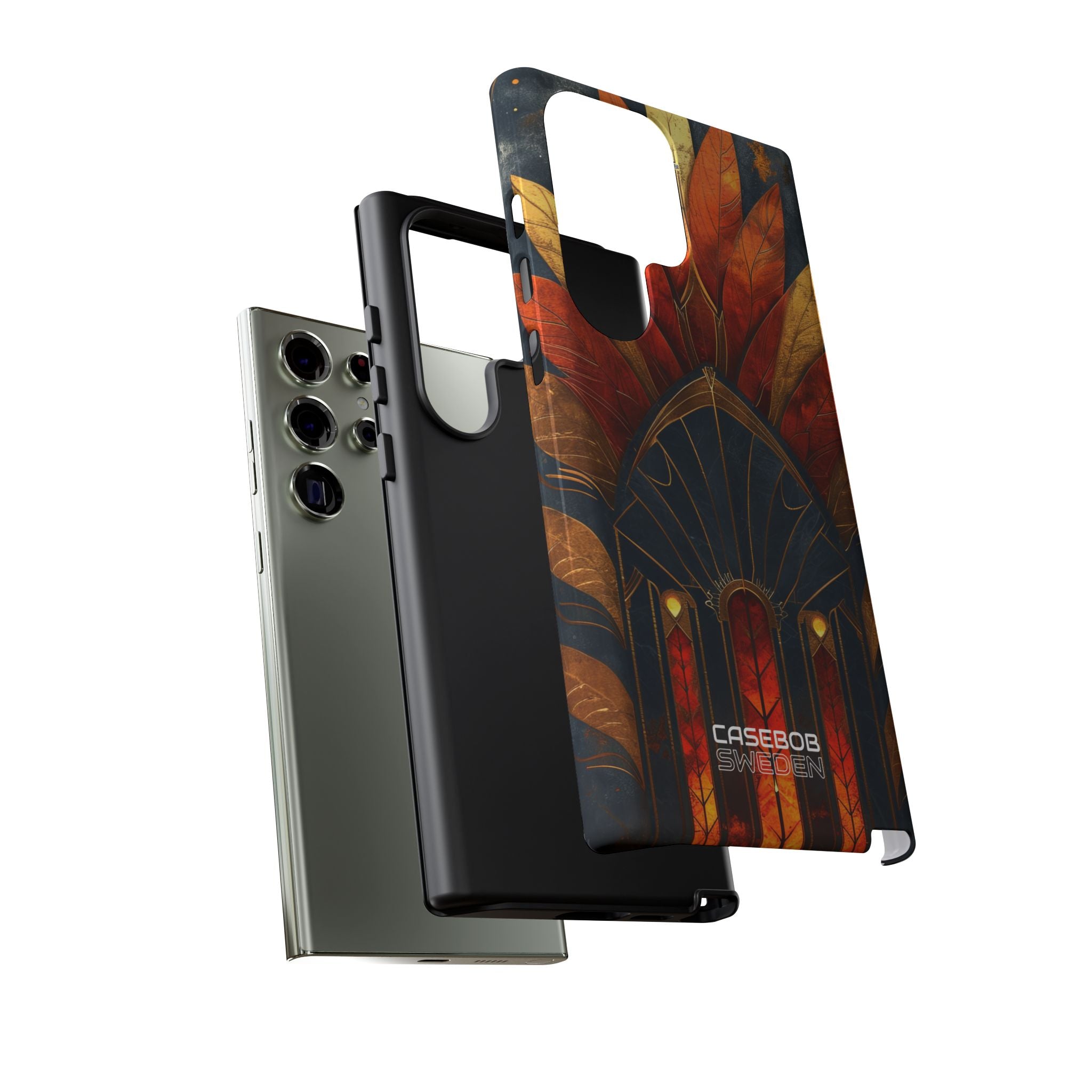 Golden Arch Leaves Samsung S23 - Tough