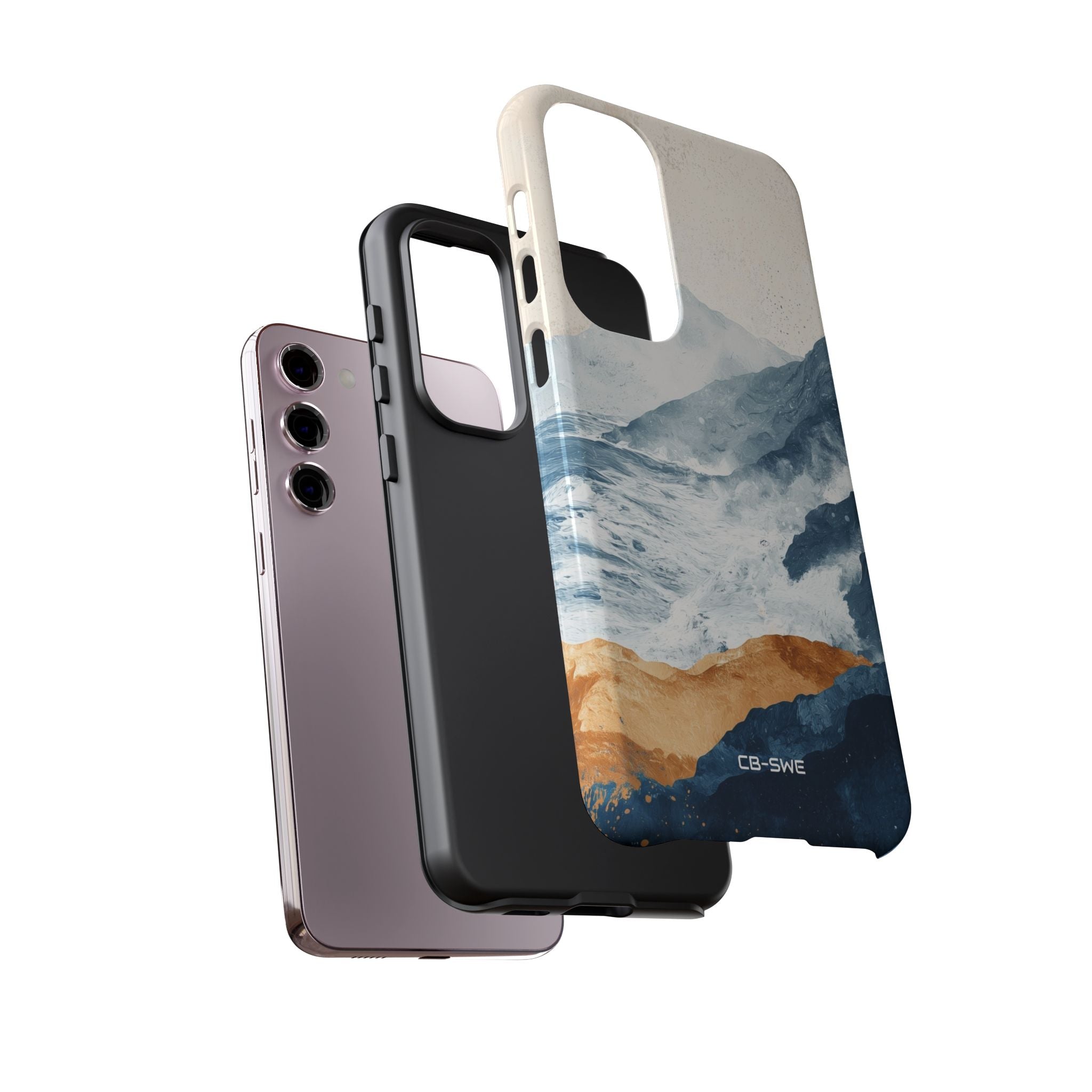 Waves Embrace Shore - Samsung Case