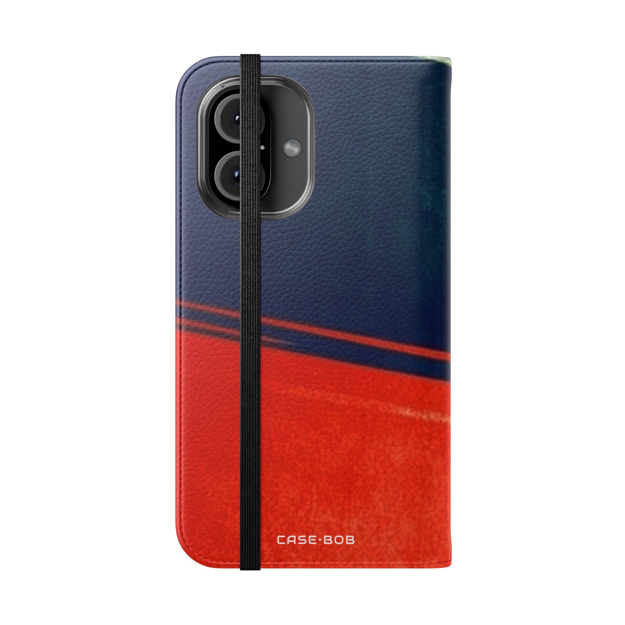 Navy Streak - iPhone 16 Case - Wallet