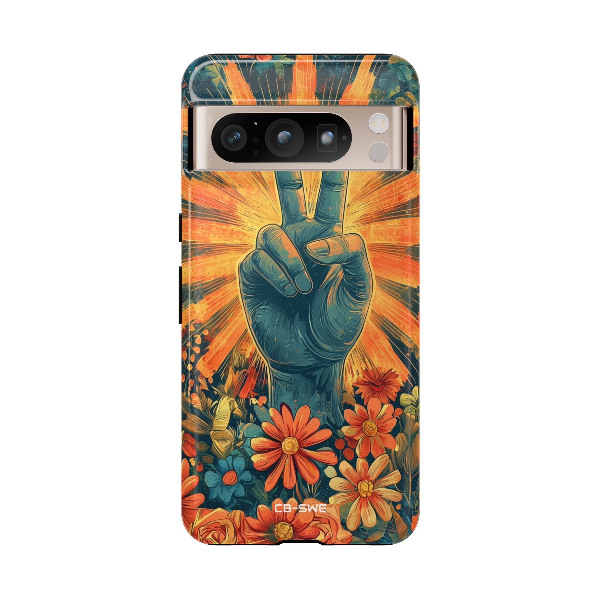 Flowers Embrace Peace - Google Pixel Case