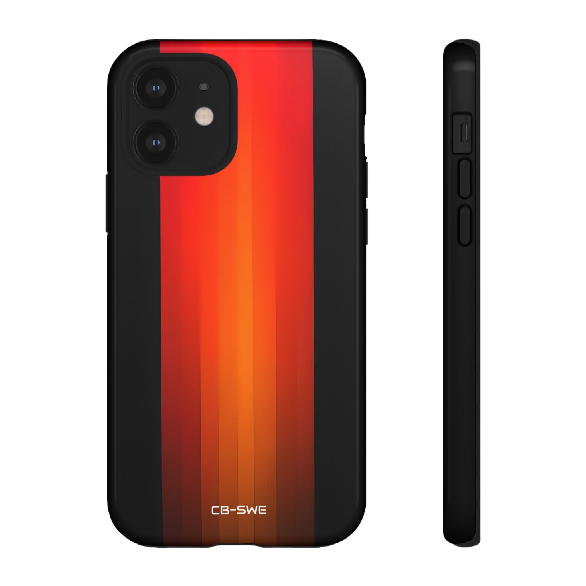 Fiery Symmetry Blaze - iPhone Case