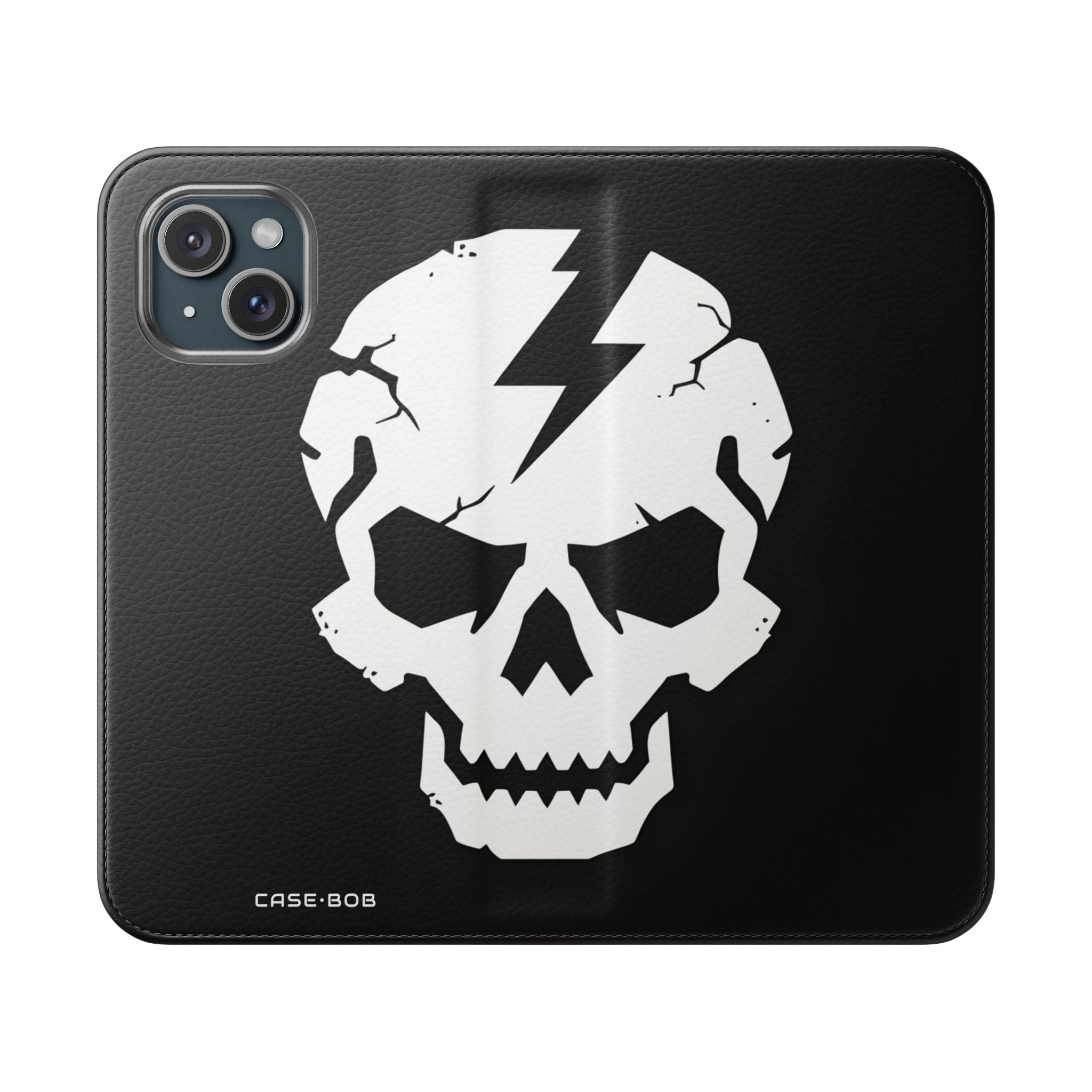 Fractured Skull - iPhone 15 Case - Wallet