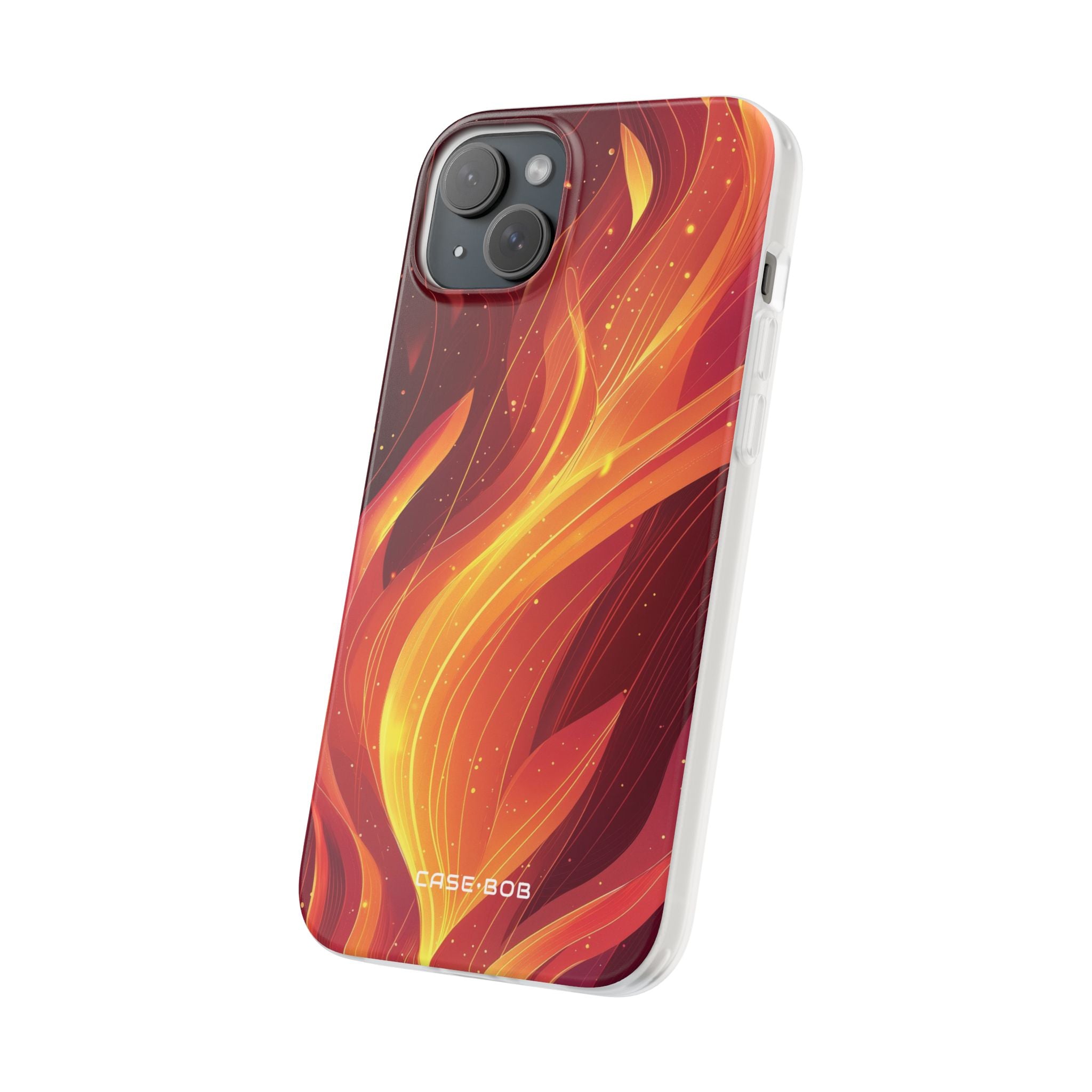 Flaming Flow iPhone 15 Plus Case - Soft