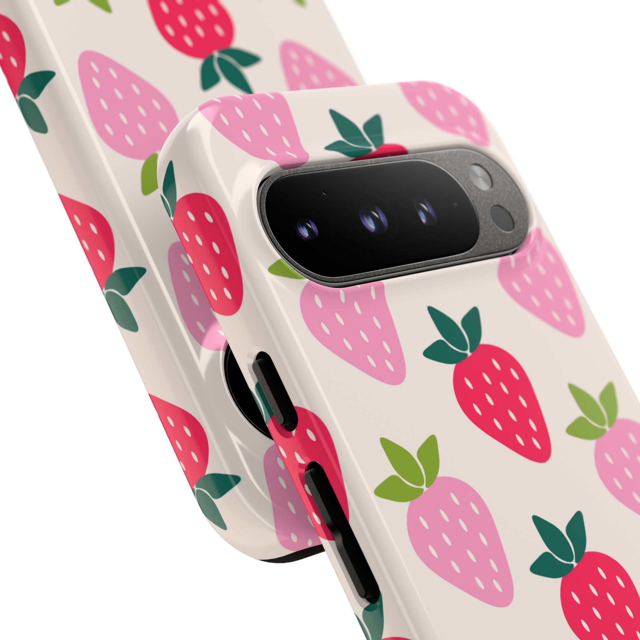 Vibrant Strawberry Rhythm - Google Pixel Case