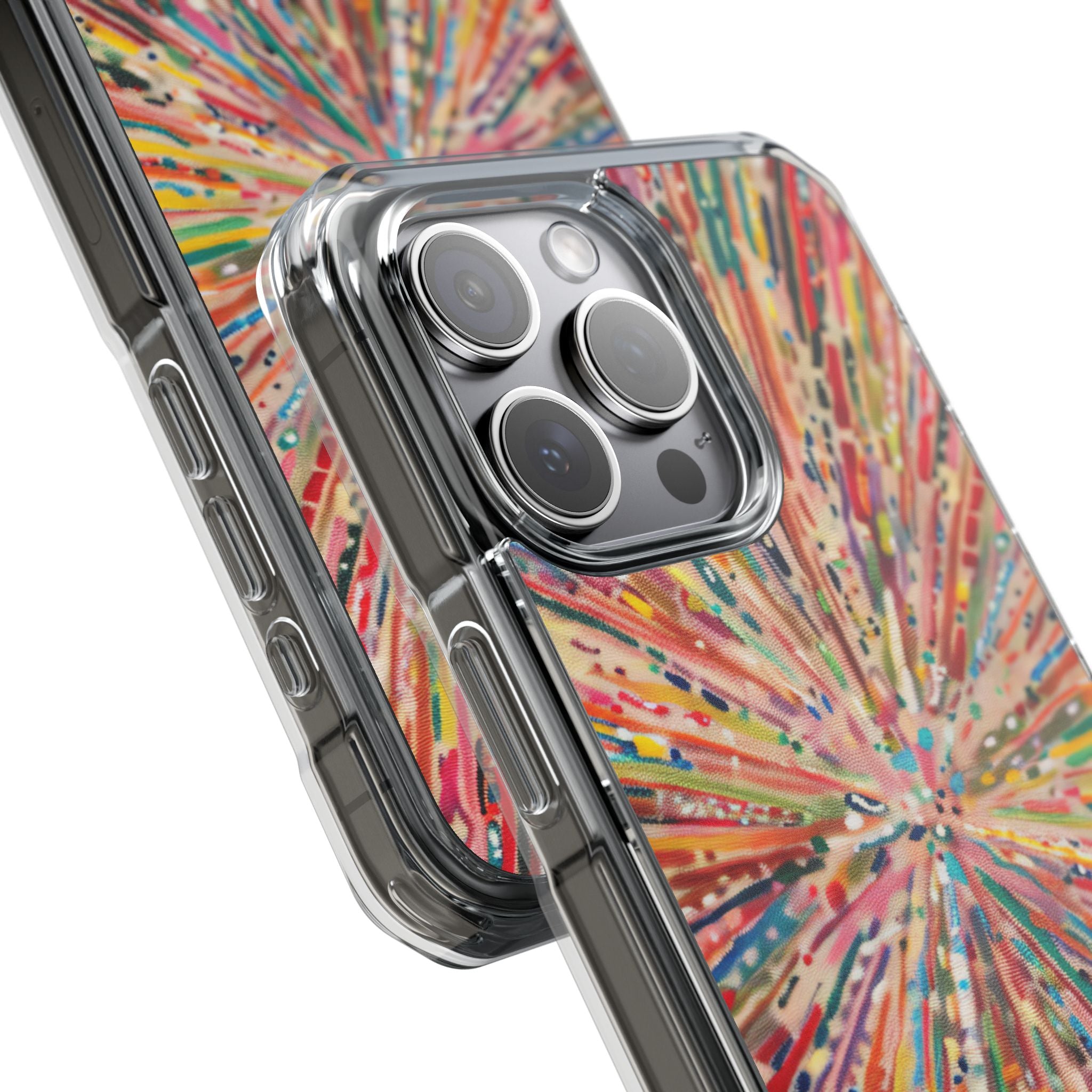 Radiant Color Burst iPhone 15 - Impact Clear+