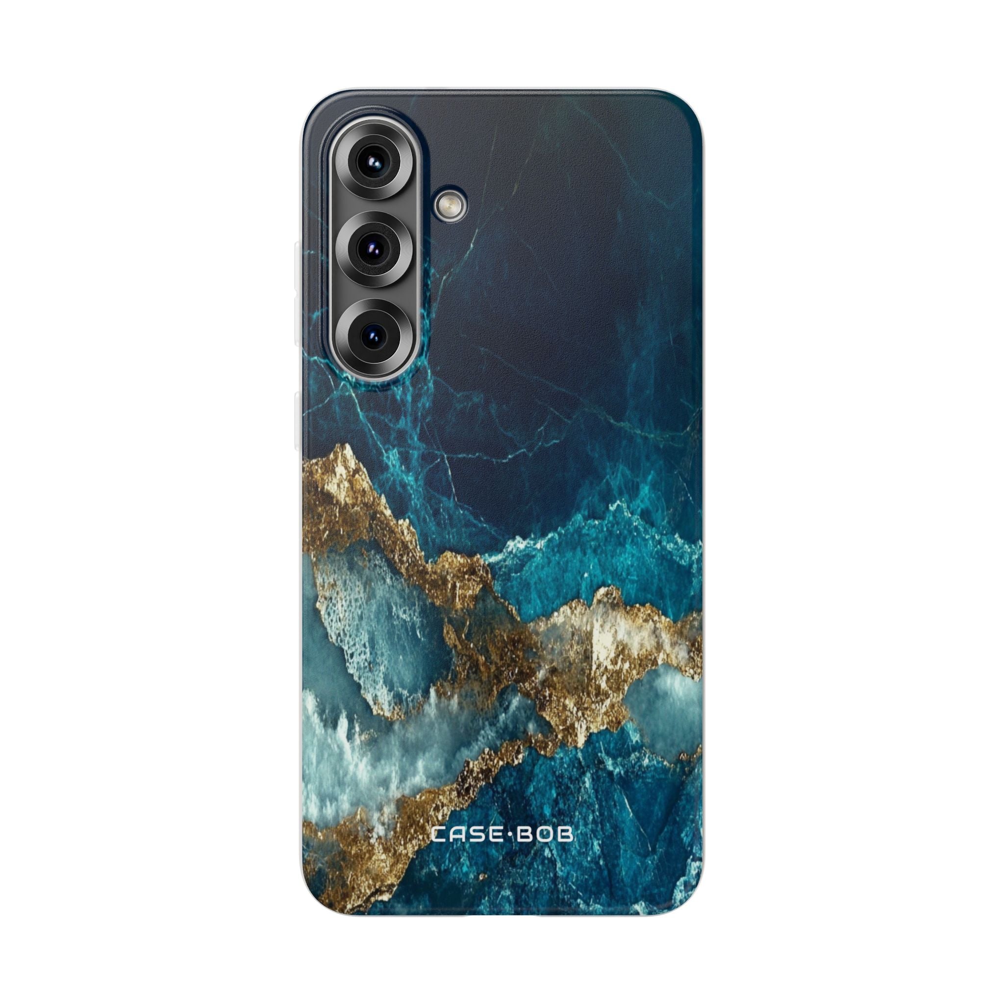 Golden Veins Samsung S25 Plus Case - Soft