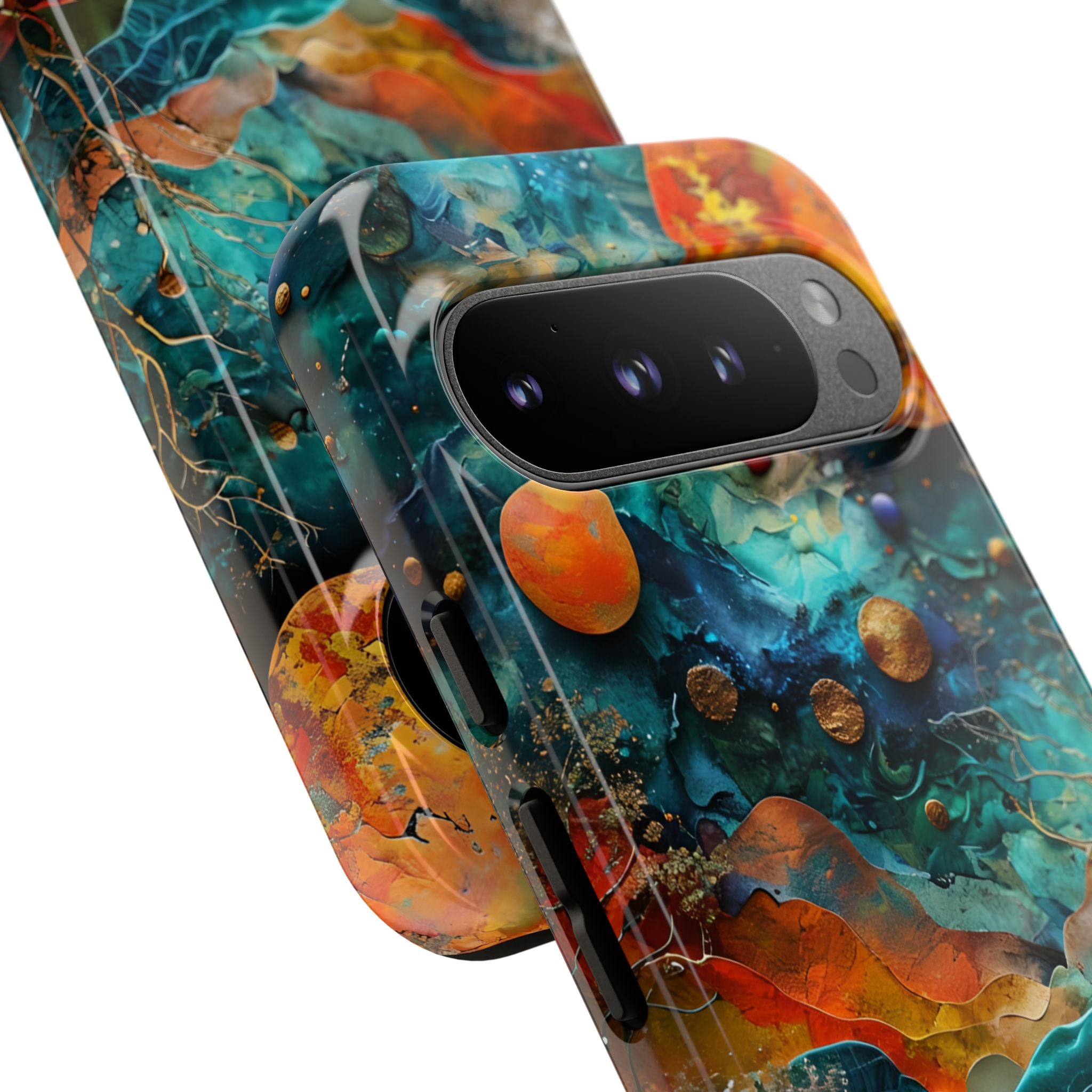 Celestial Ember Google Pixel 9 Pro Case - Tough