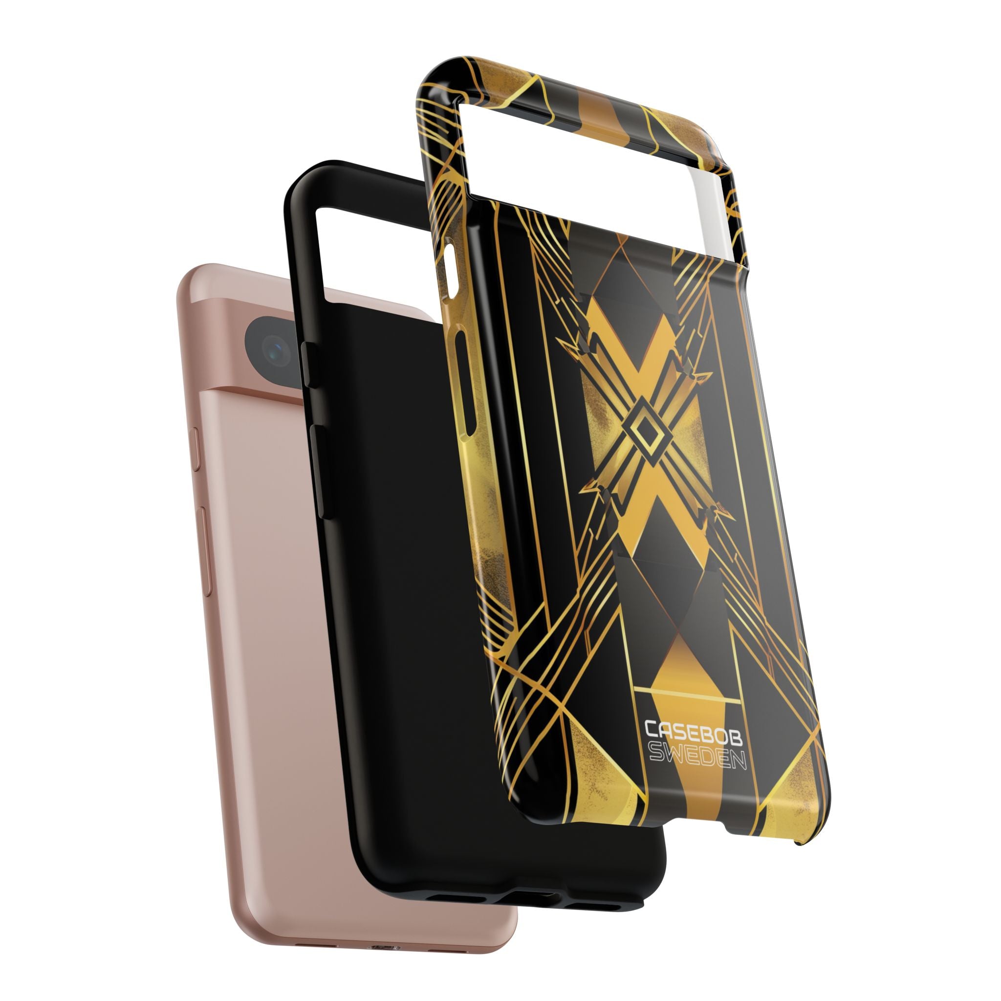 Golden Deco Symphony Google Pixel 8 - Tough