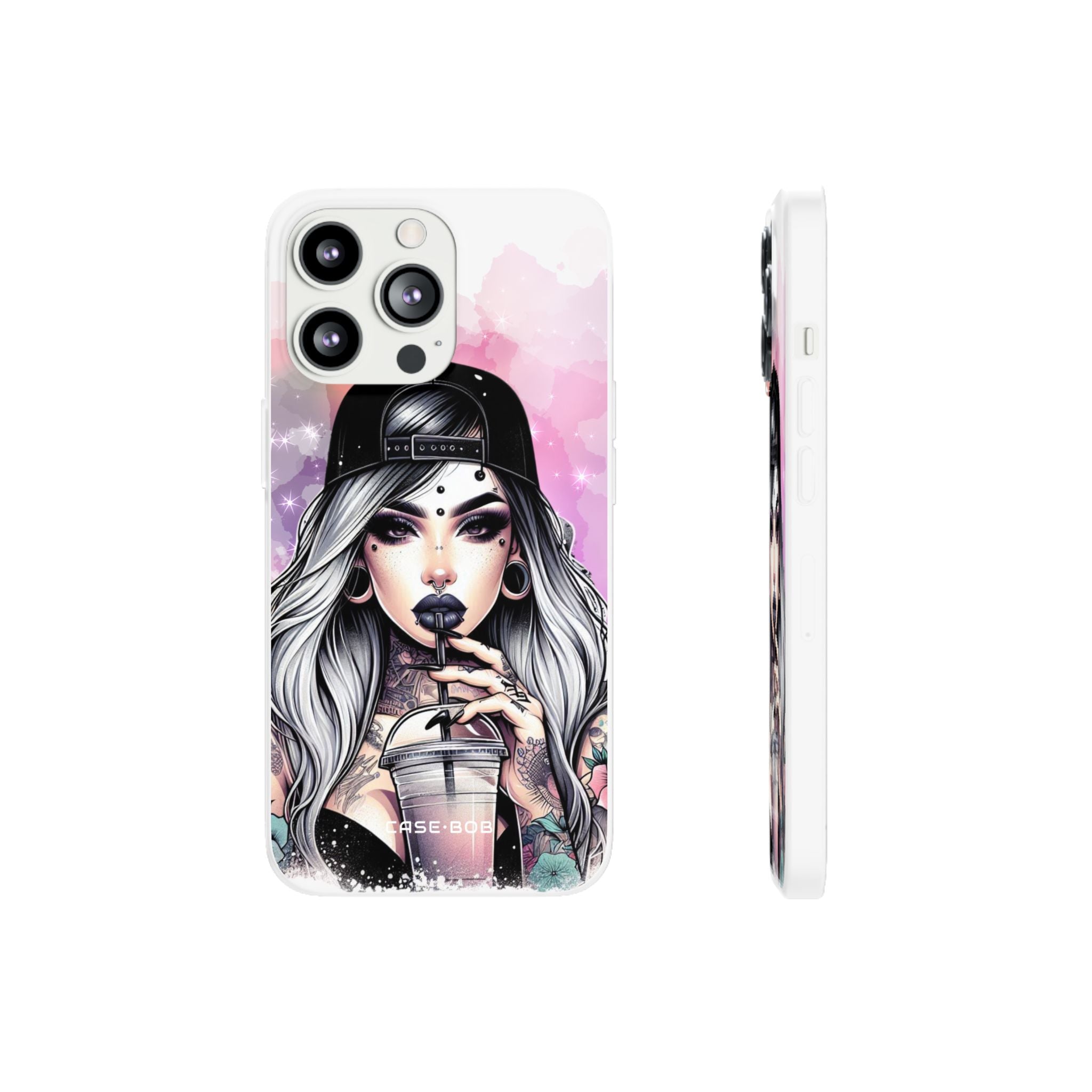 Silver Sip Nebula iPhone 13 Pro - Soft