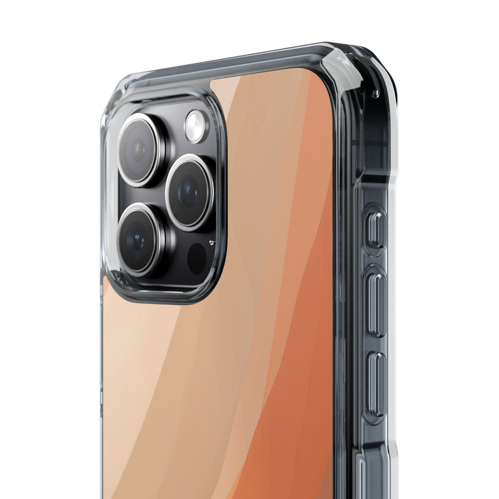 Soft Horizon Waves iPhone 15 - Impact Clear+