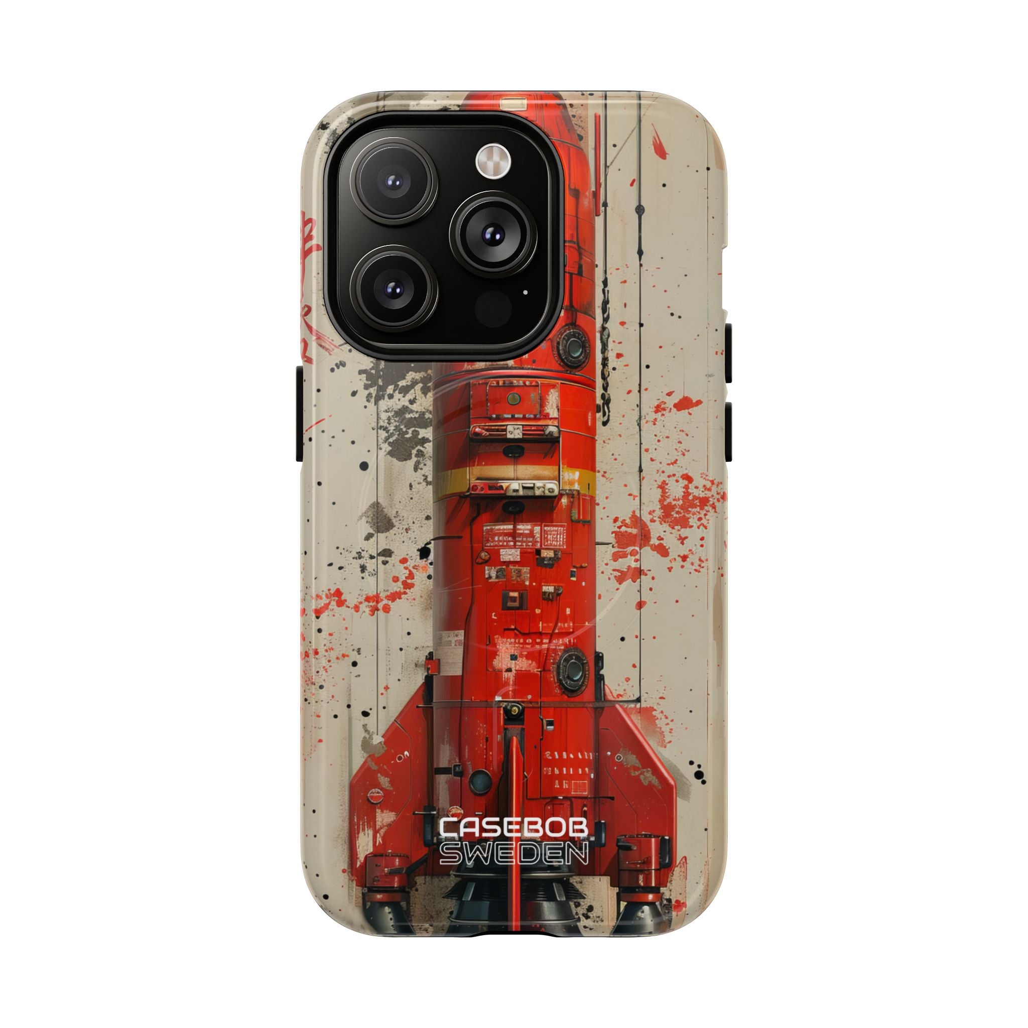 Crimson Rocket Burst iPhone 14 - Tough+
