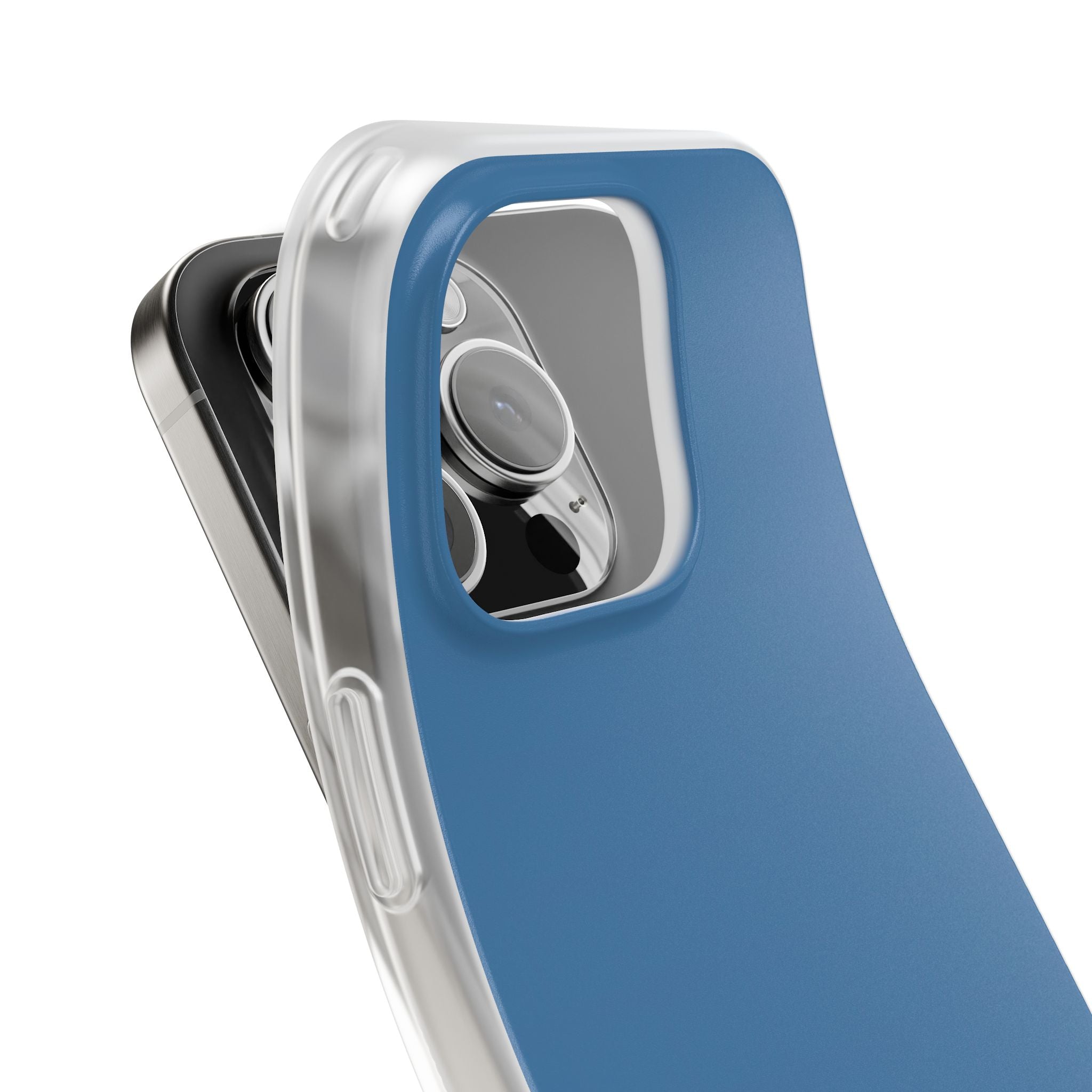 Steel Blue iPhone 16 - Flexi