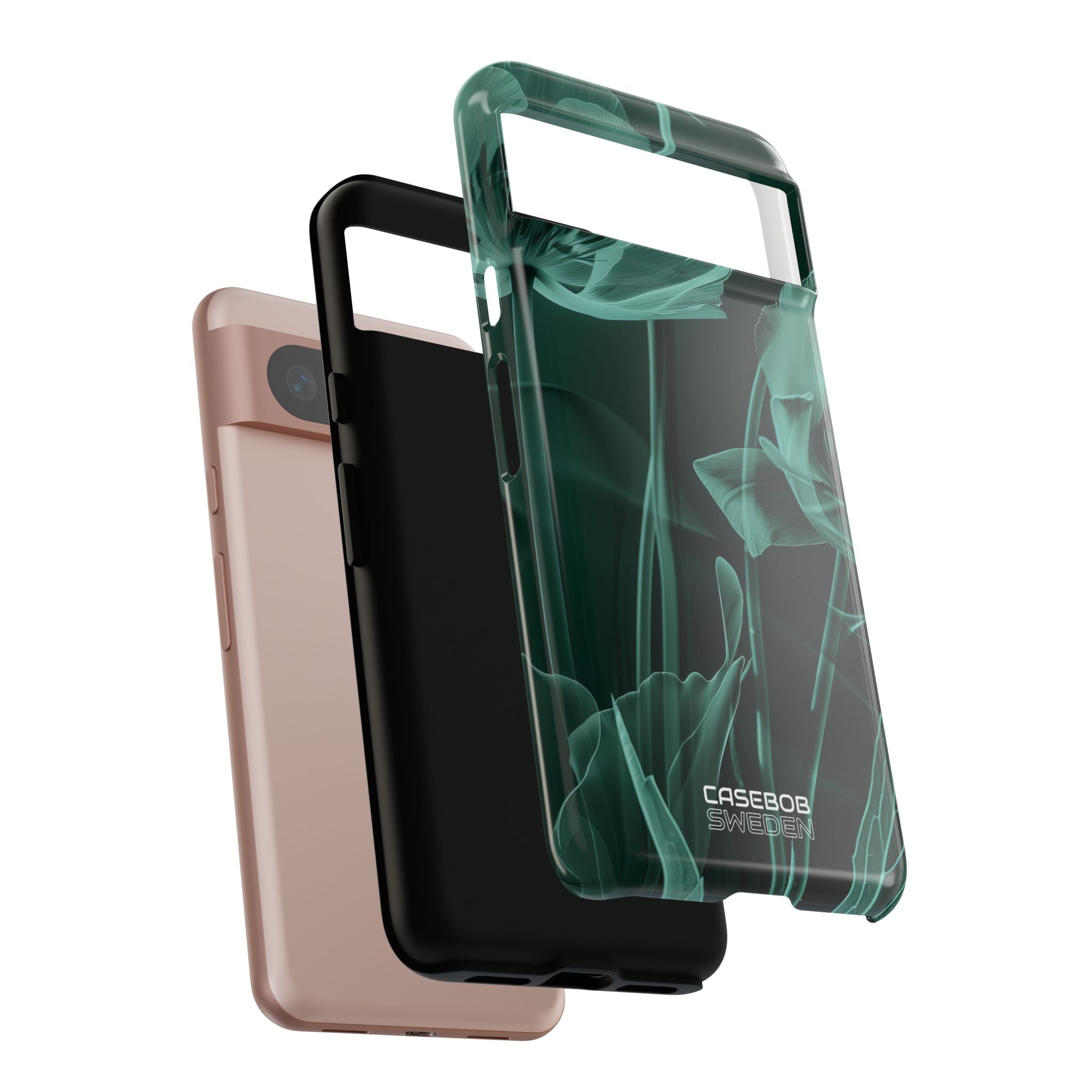 Teal Bloom Radiance Google Pixel 8 - Tough