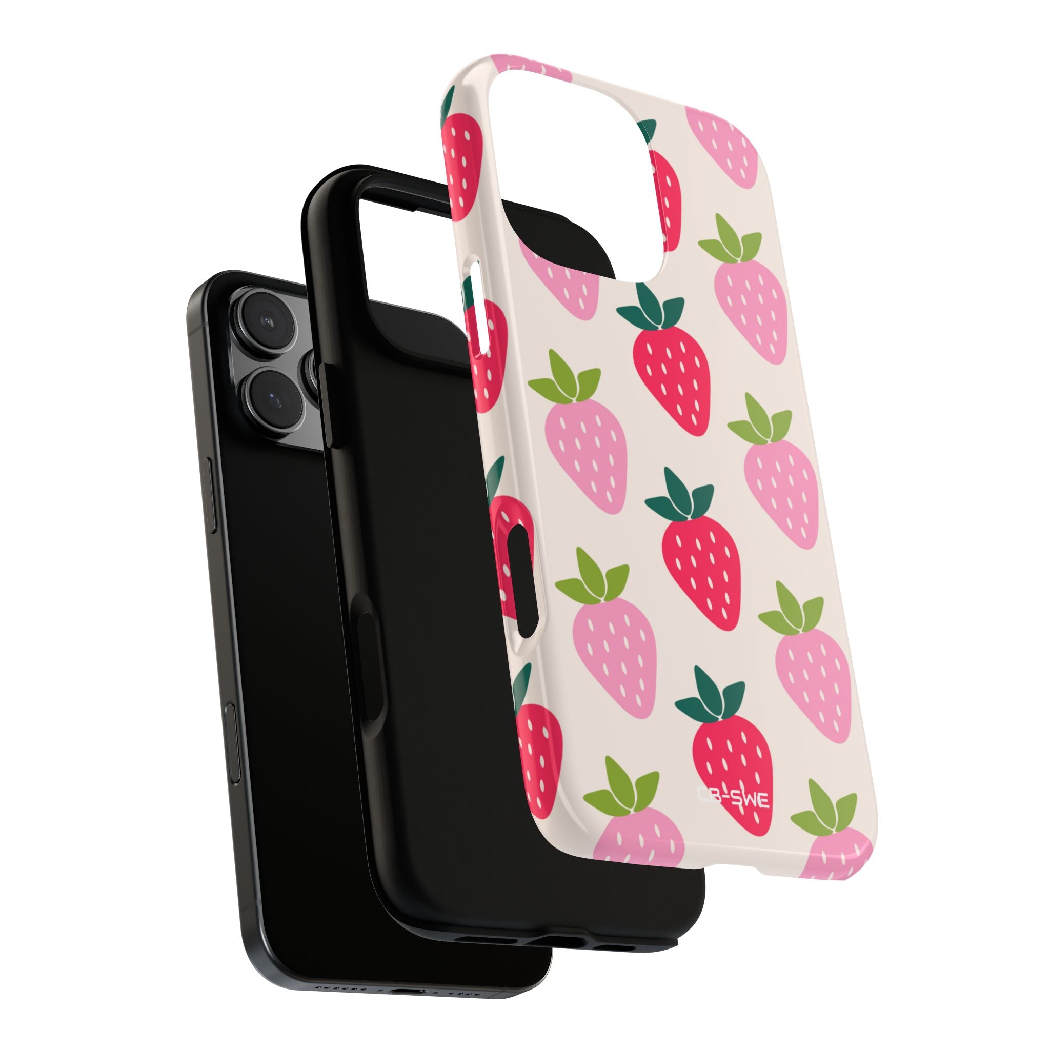 Vibrant Strawberry Rhythm - iPhone Case