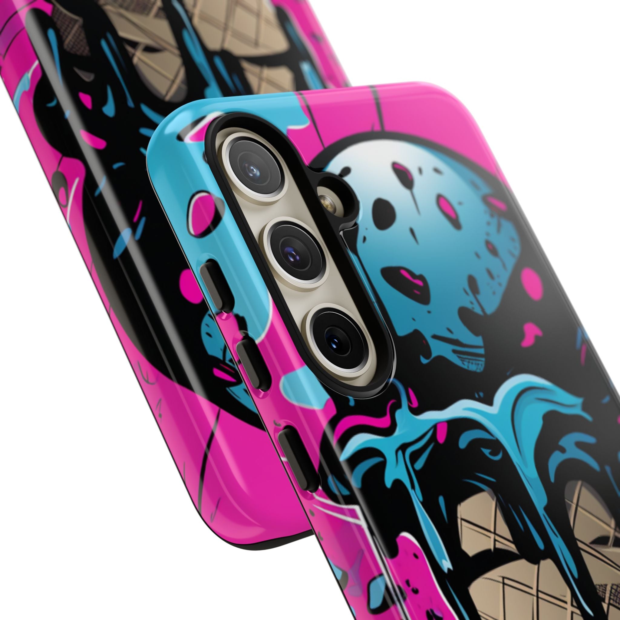 Vibrant Ice Cream Splash - Samsung Case