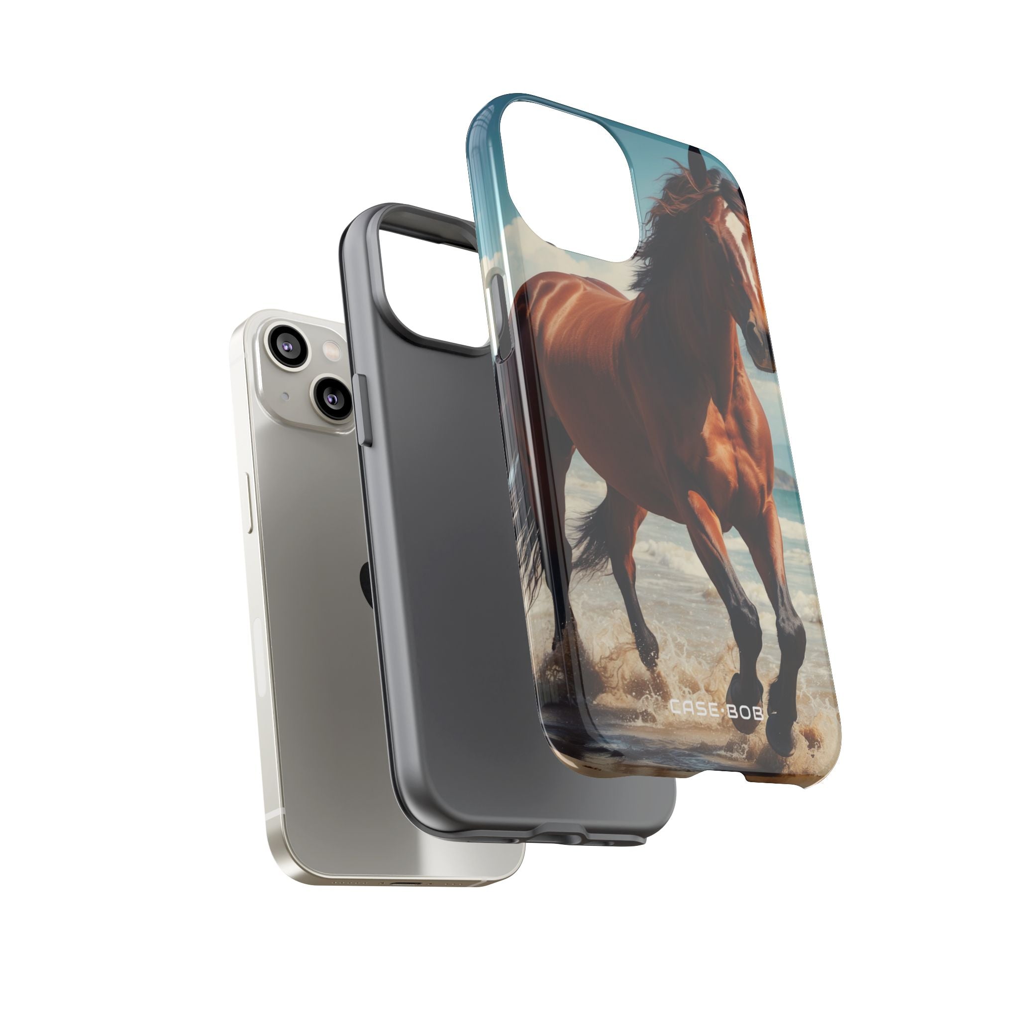 Blazing Horse iPhone 14 Case - Tough