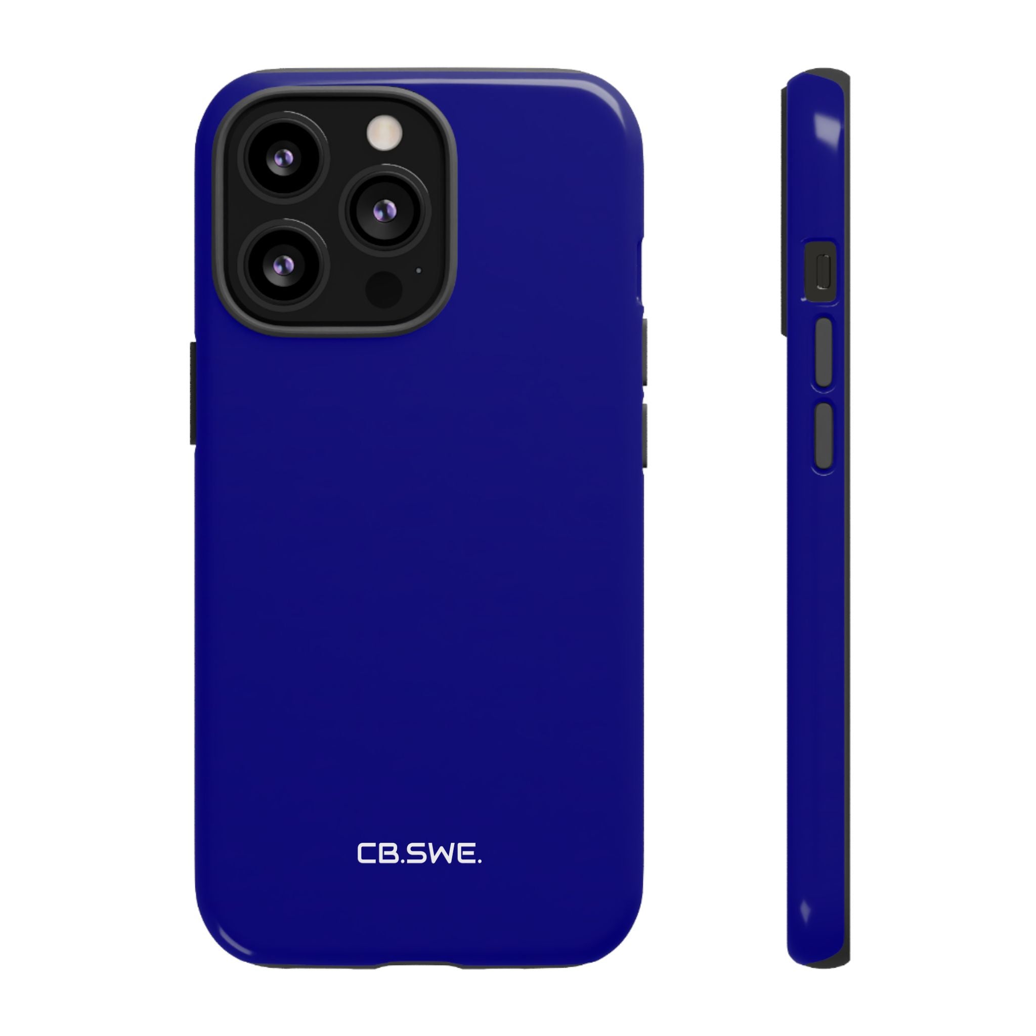 Navy Blue iPhone Case - Tough