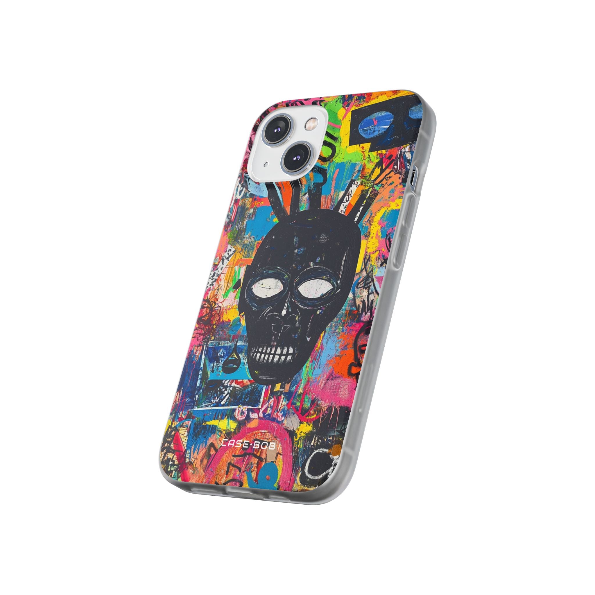 Skull Vortex iPhone 14 Case - Soft