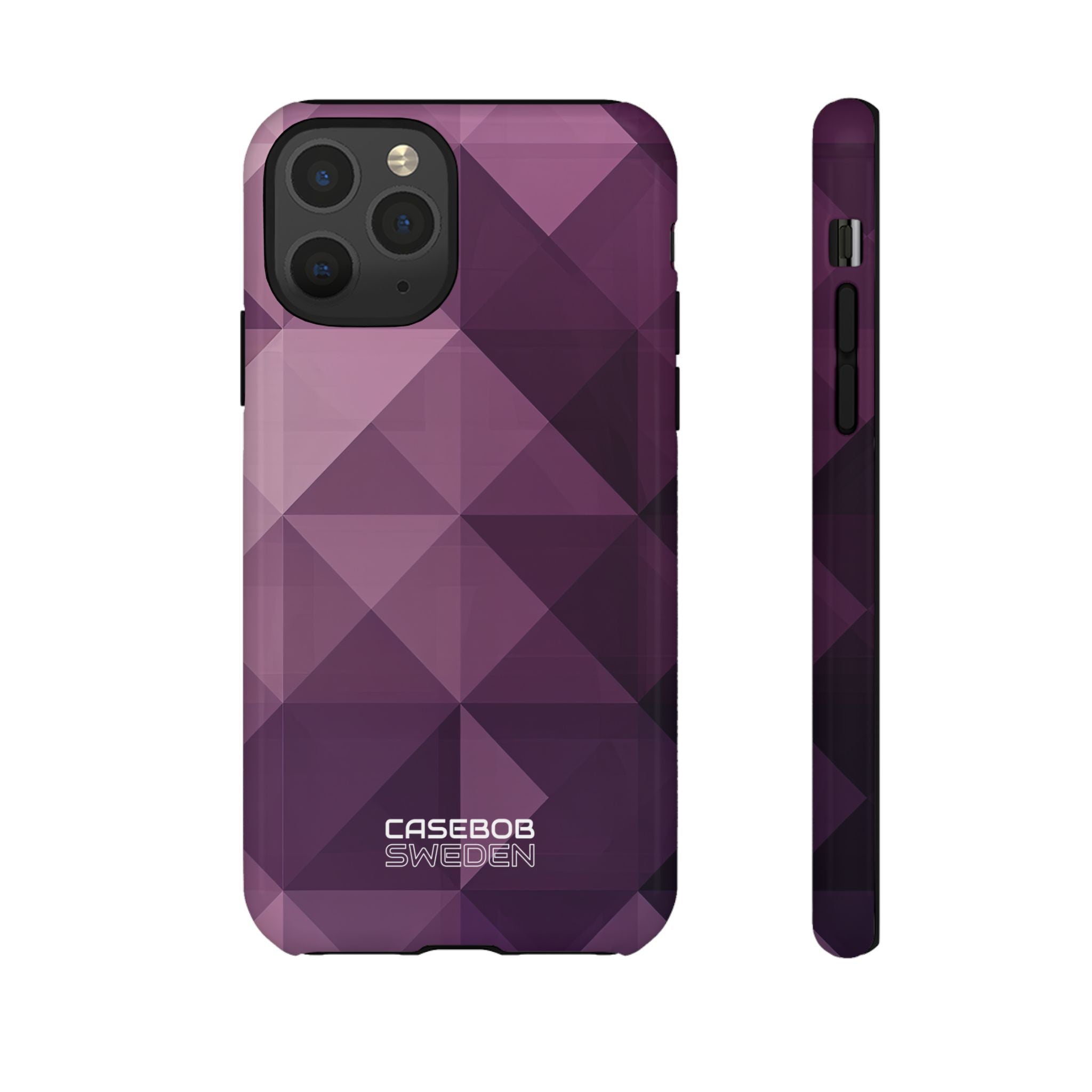Purple Geometric Mosaic iPhone 11 - Tough