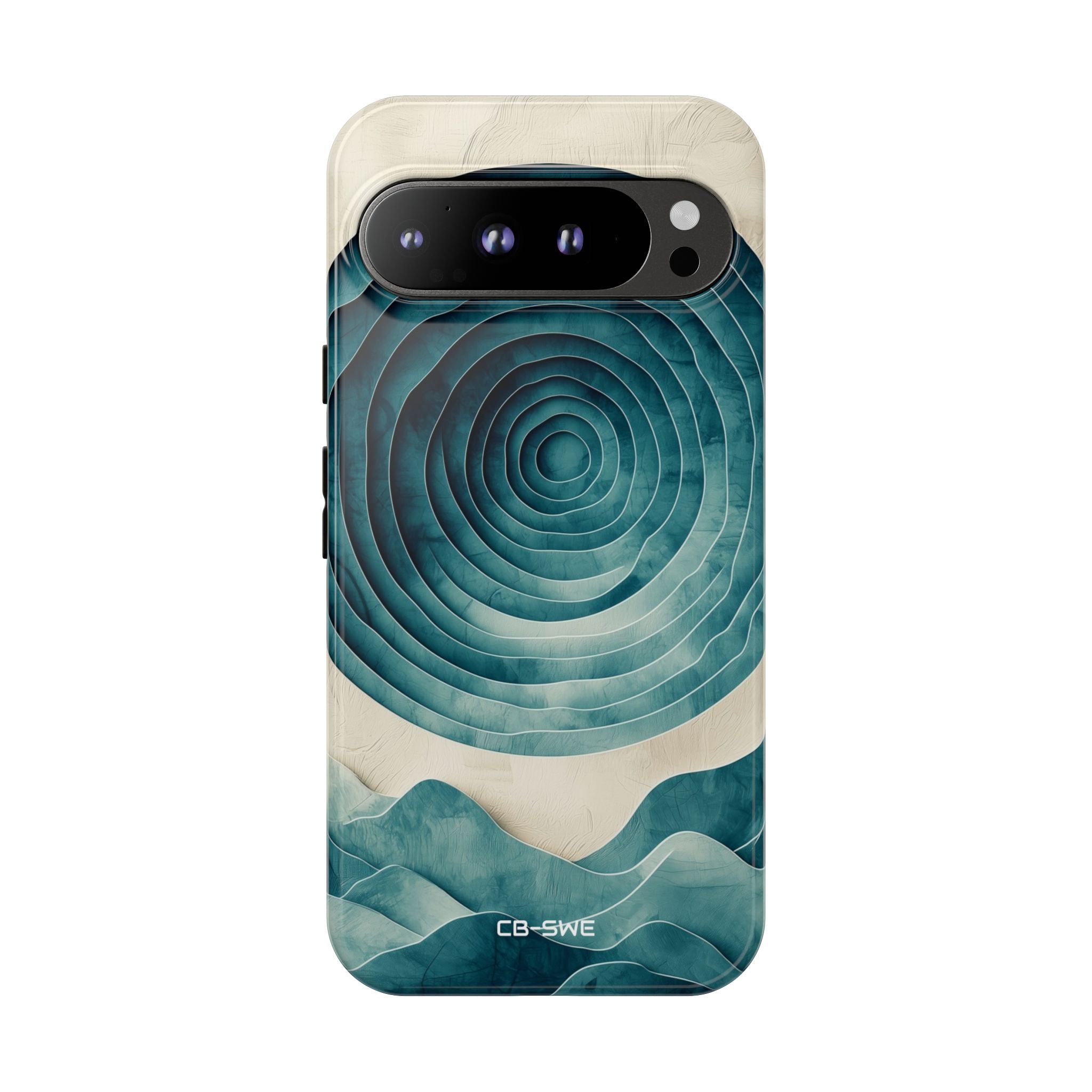 Waves Embrace Circles - Google Pixel Case