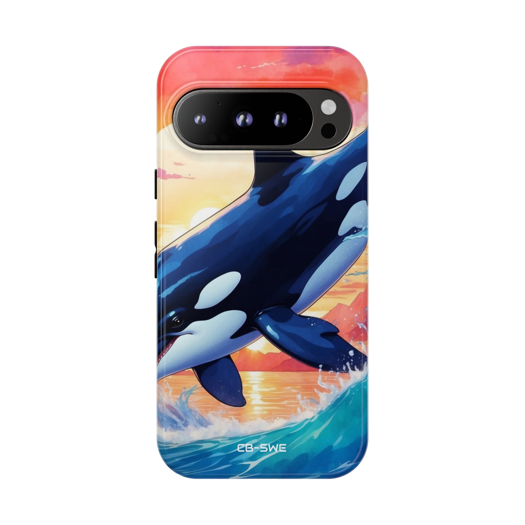 Orca Leaps Joyfully - Google Pixel Case
