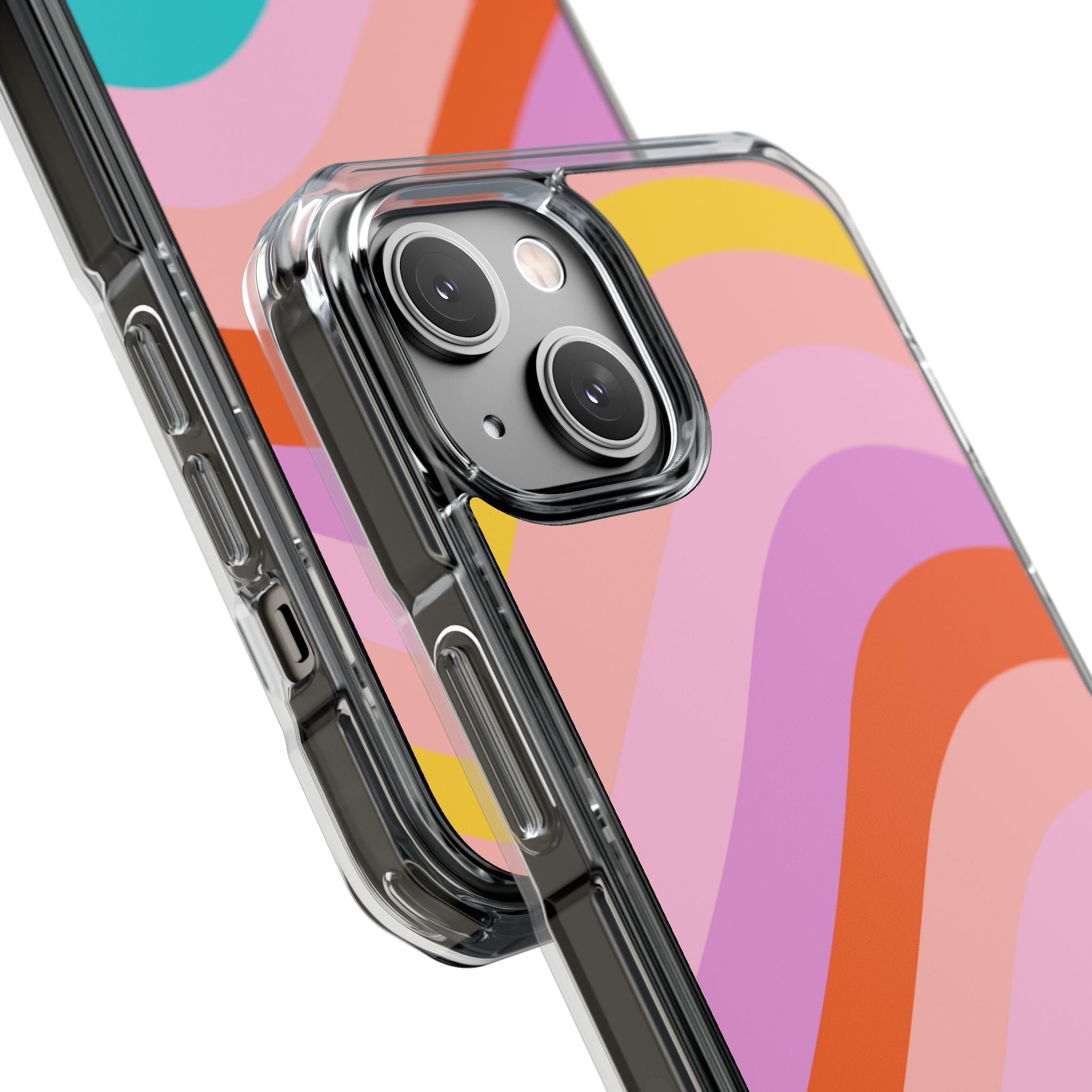 Fluid Color Waves iPhone Case - Impact