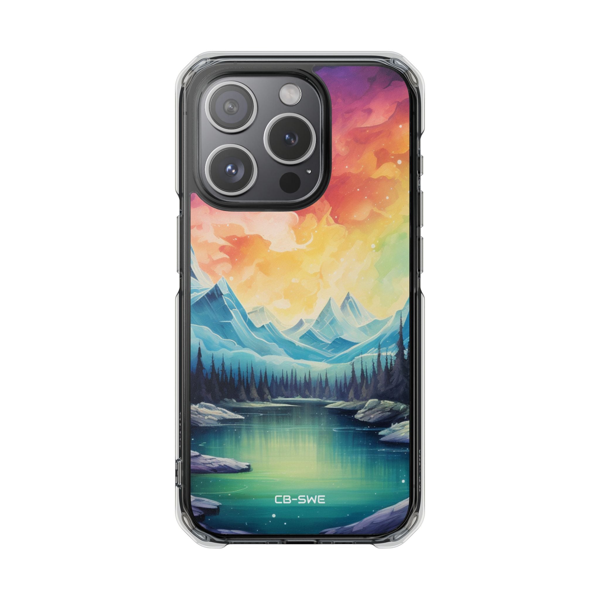 Mystical Mountain Sunset iPhone Case - Impact