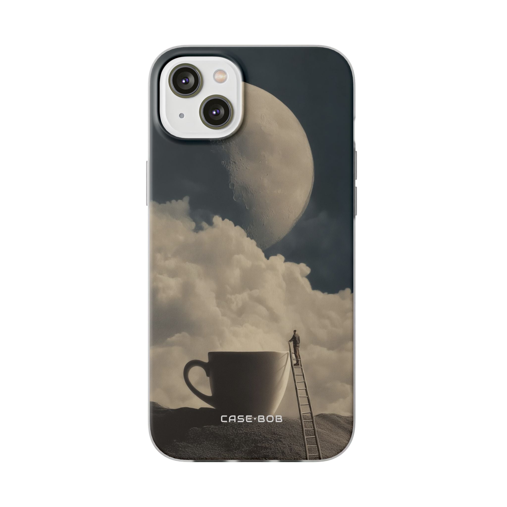 Moonlit Cup iPhone 14 Plus Case - Soft