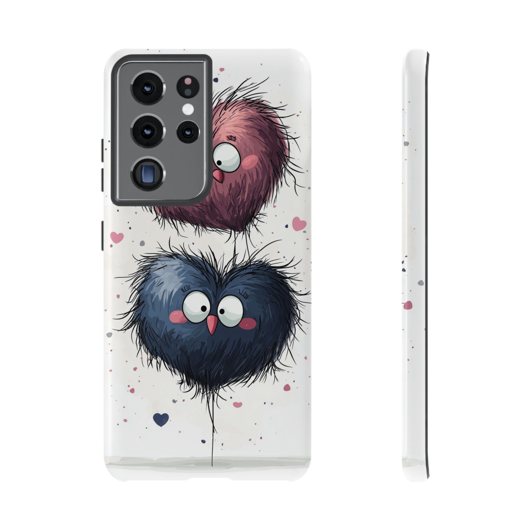 Fluffy Hearts Embrace - Samsung Case