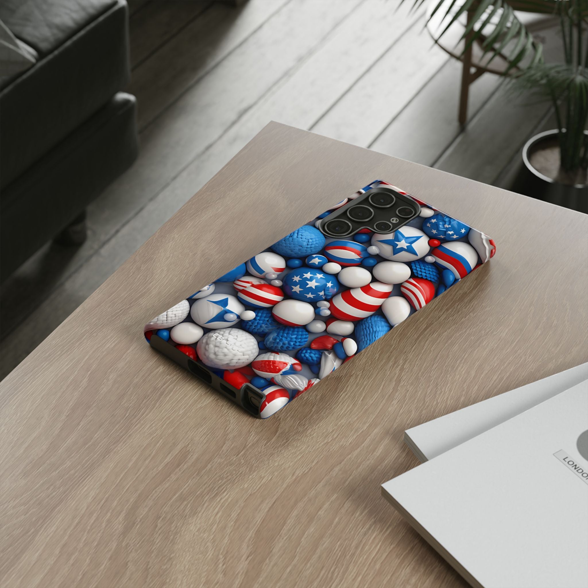 Festive Spheres Cluster - Samsung Case