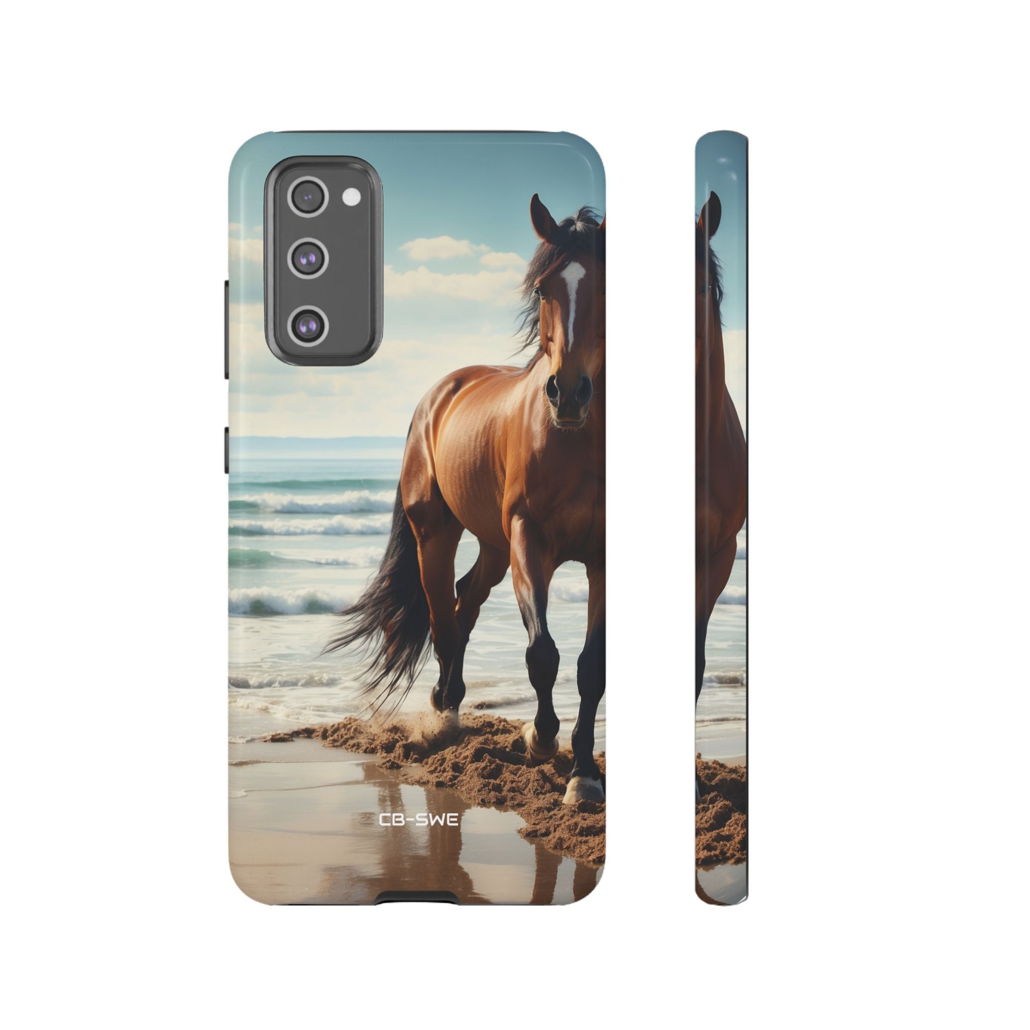 Horse Gallops Shoreline - Samsung Case