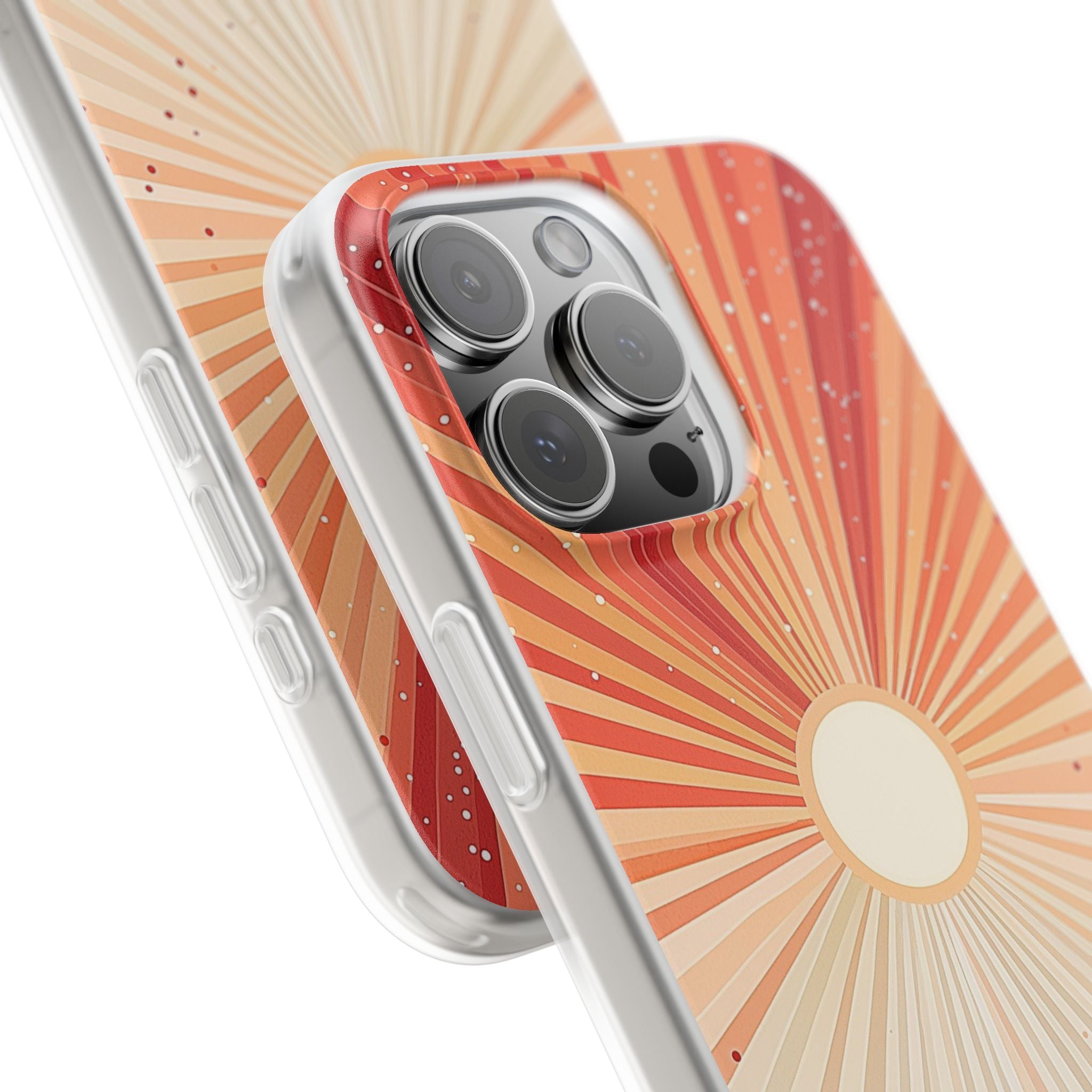 Solar Bloom iPhone 16 Pro Max Case - Soft