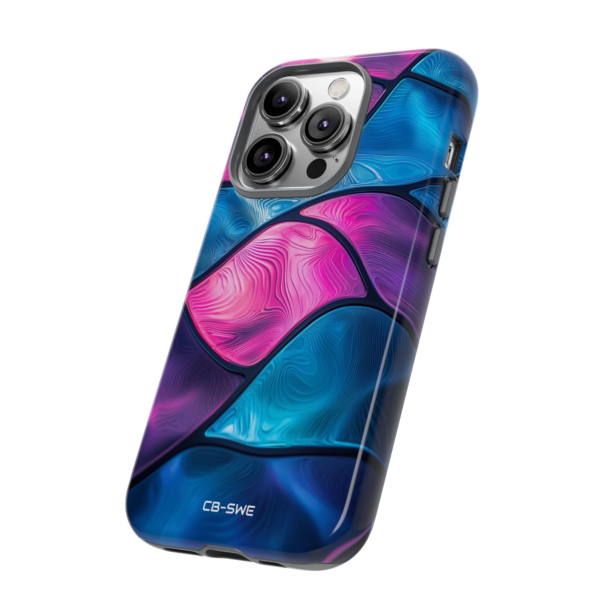 Shimmering Waves Flow - iPhone Case