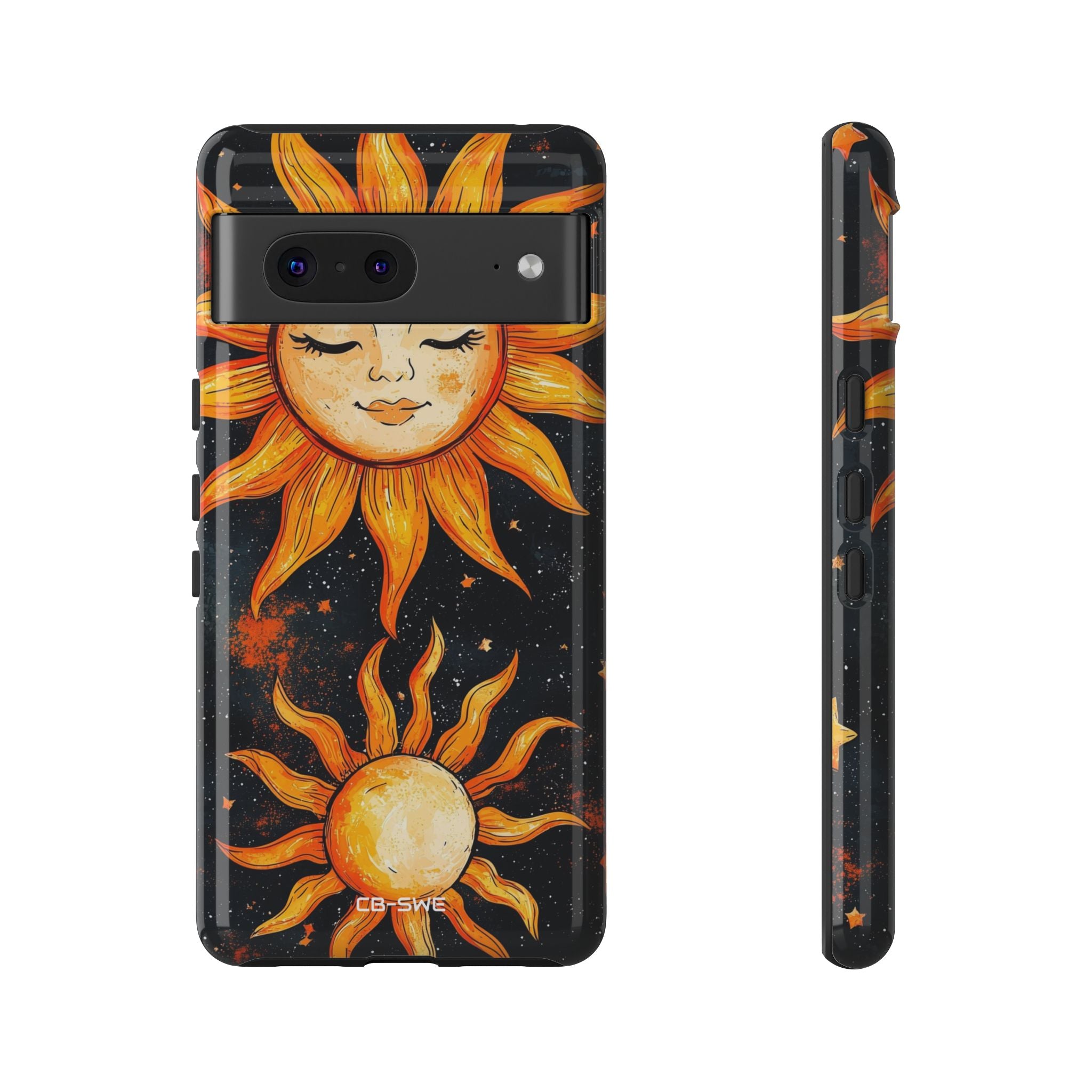 Celestial Suns Dance - Google Pixel Case