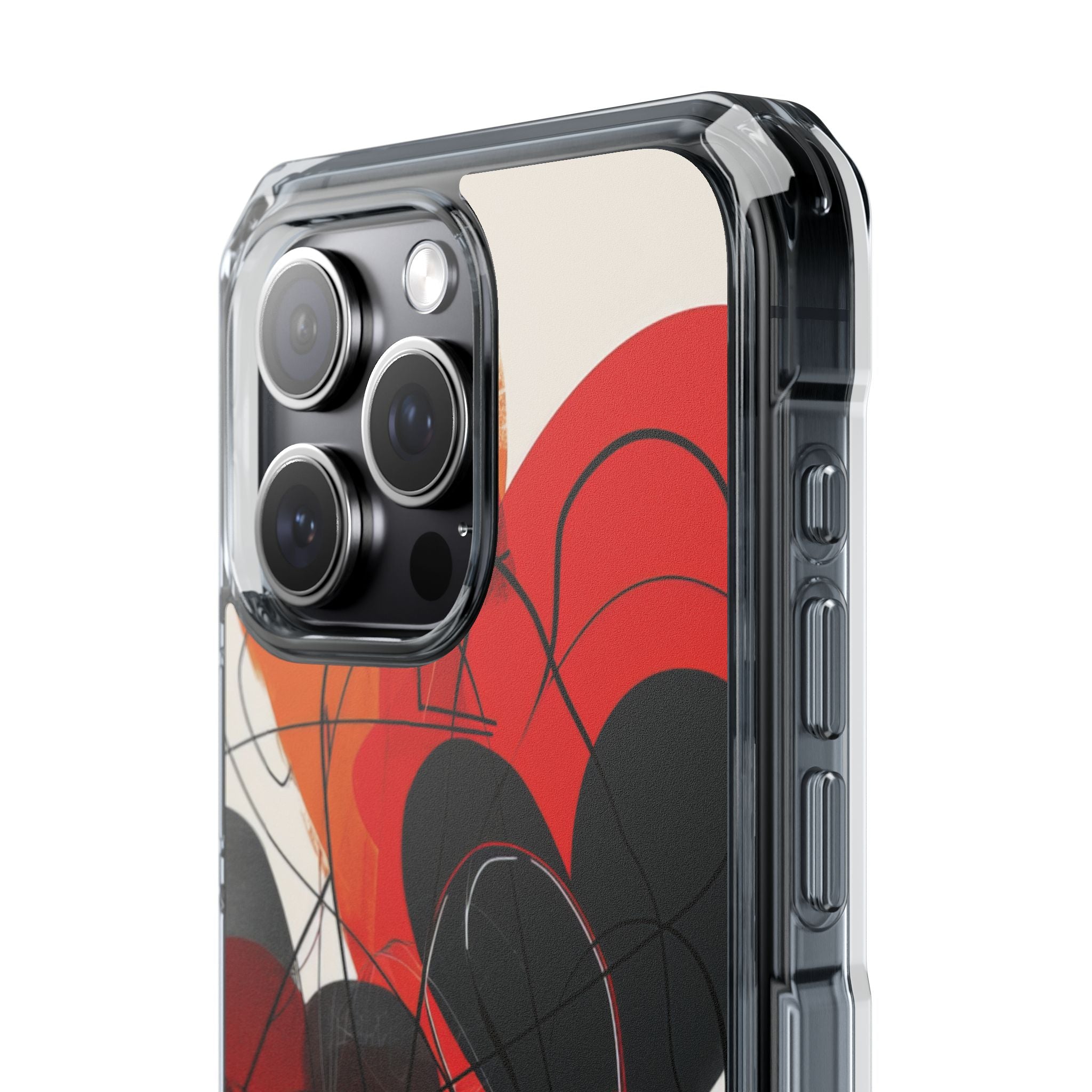 Crimson Motion Flow iPhone 15 - Impact Clear+