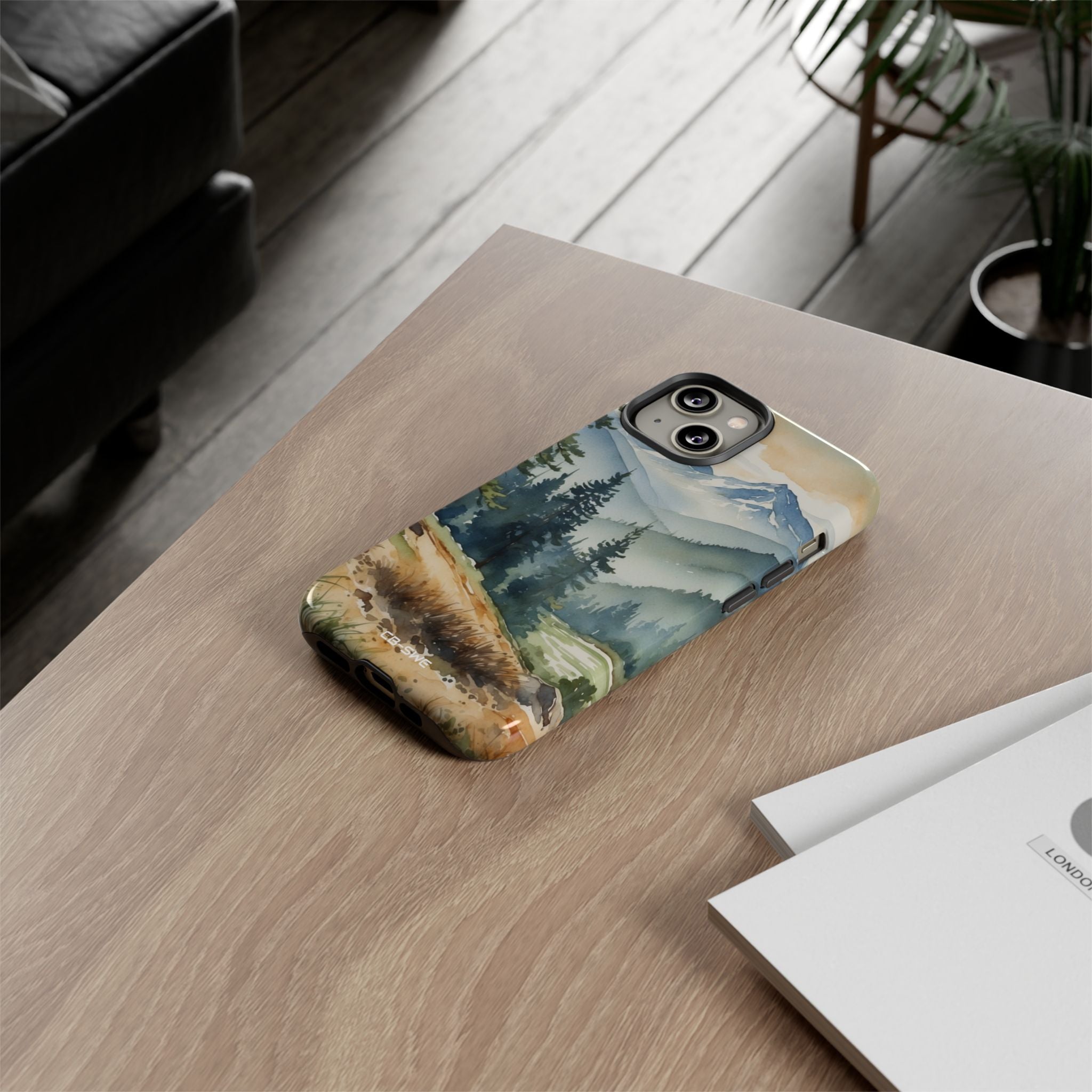 Whispers Paint Horizon - iPhone Case