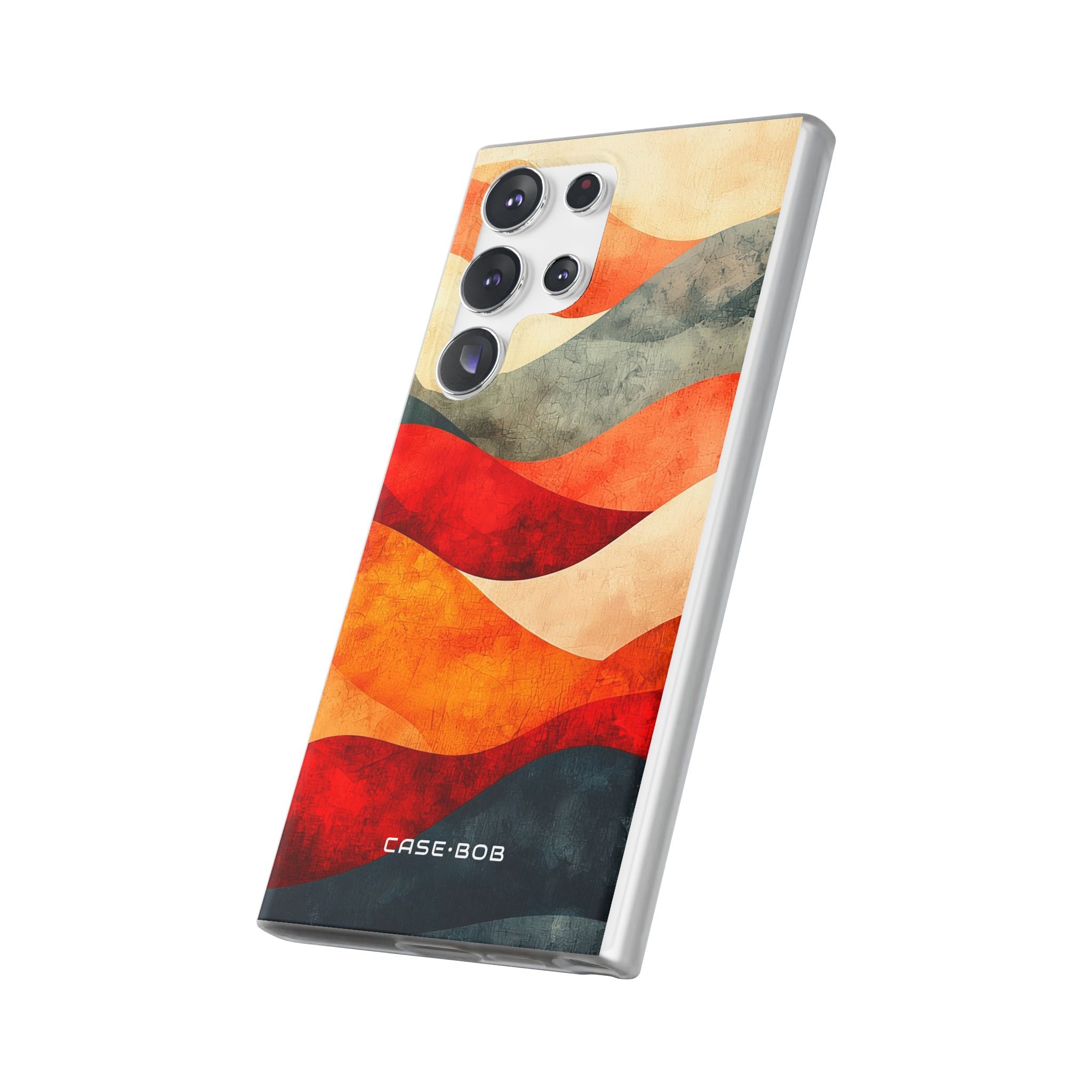 Cracked Wave Sunset Samsung S23 Ultra Case - Soft