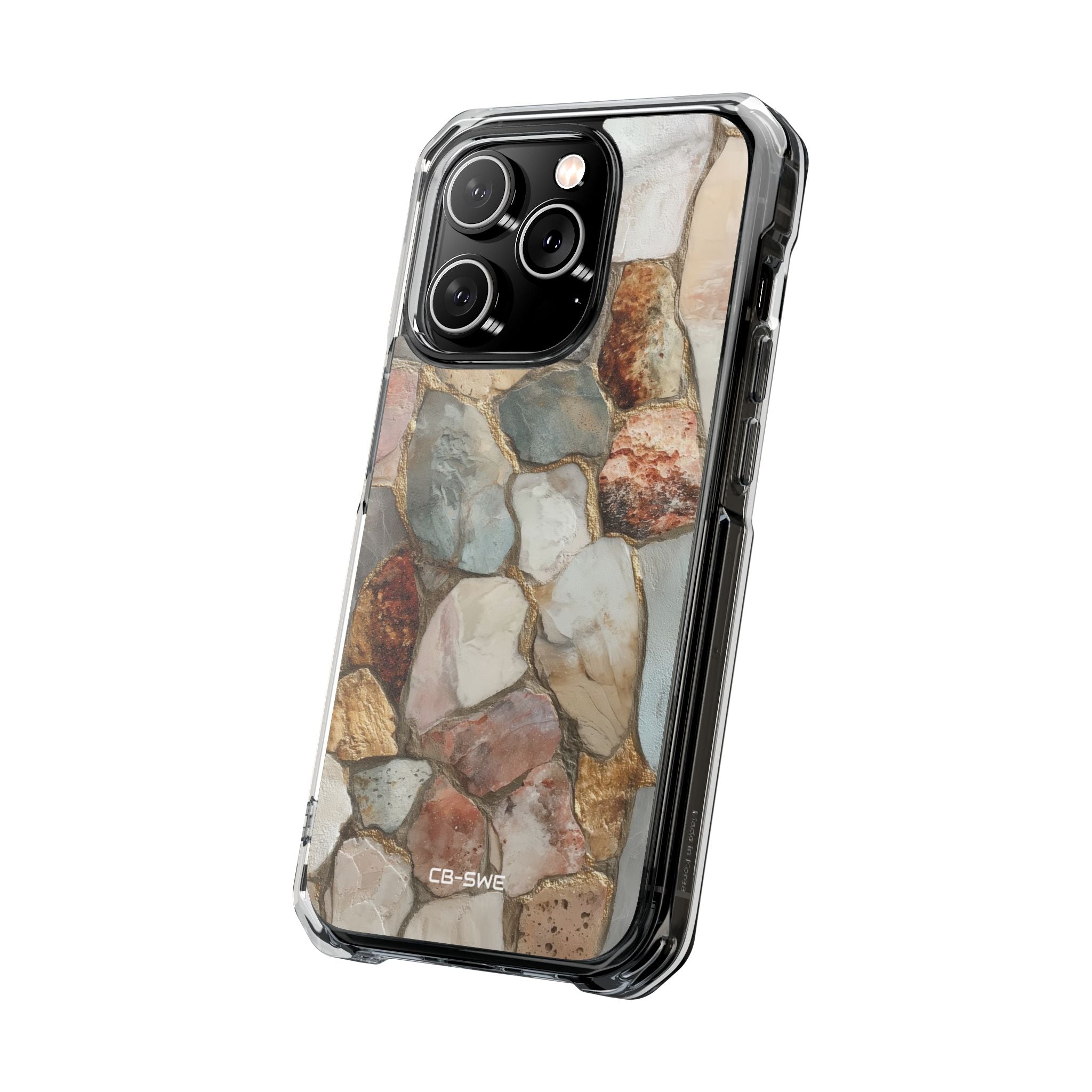 Stone Mosaic Dance iPhone Case - Impact