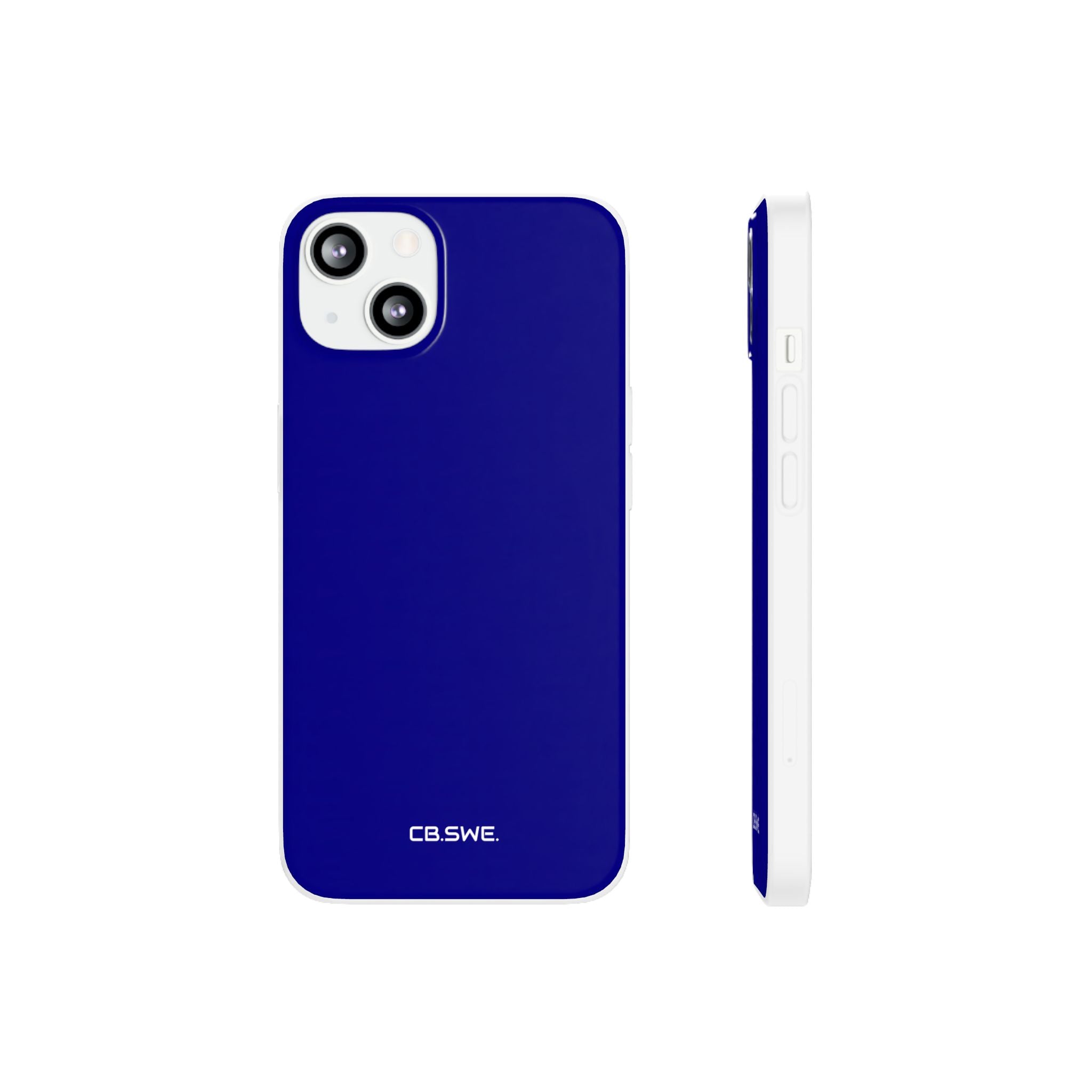 Marineblaue iPhone-Hülle – Flexi