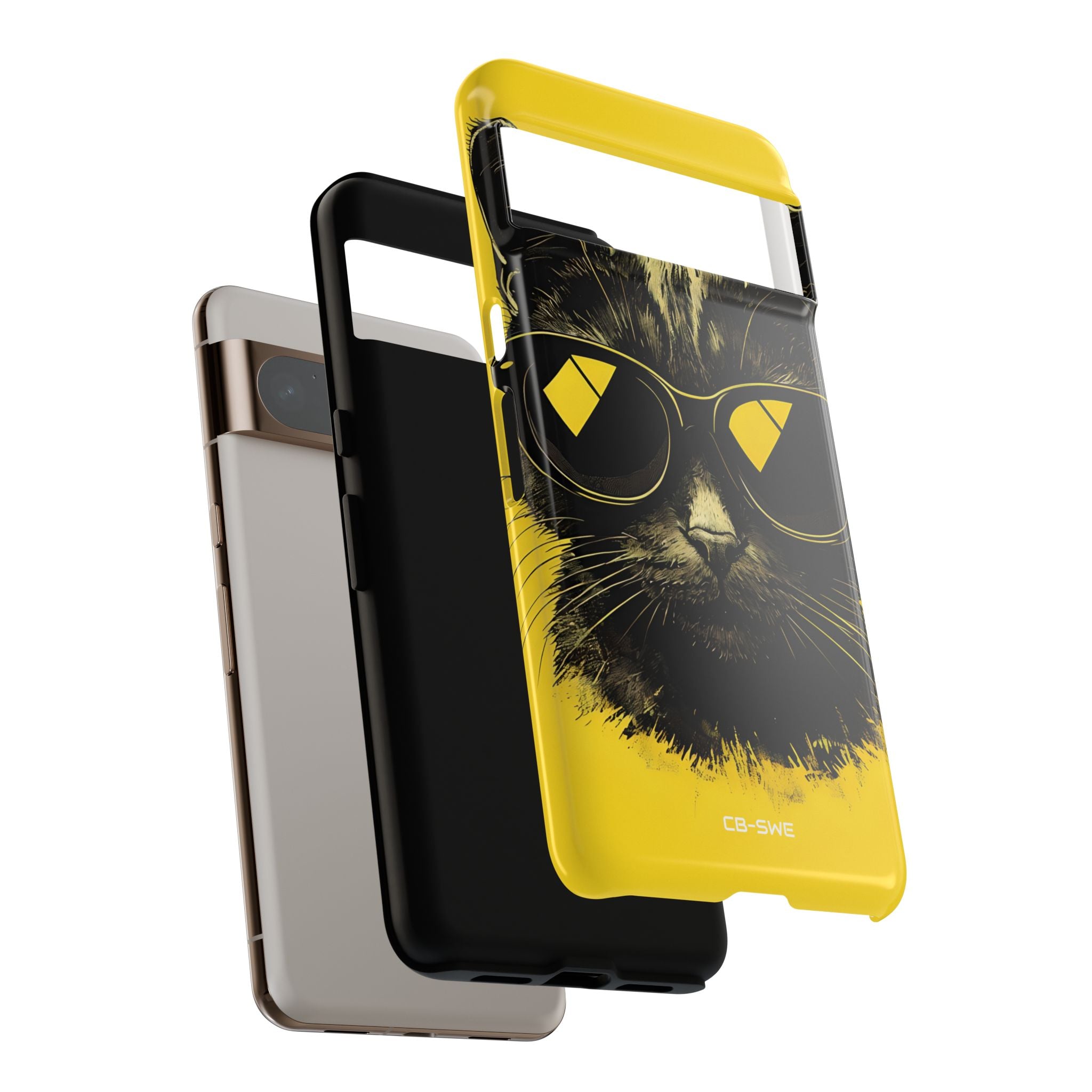 Cool Cat in Sunglasses - Google Pixel Case