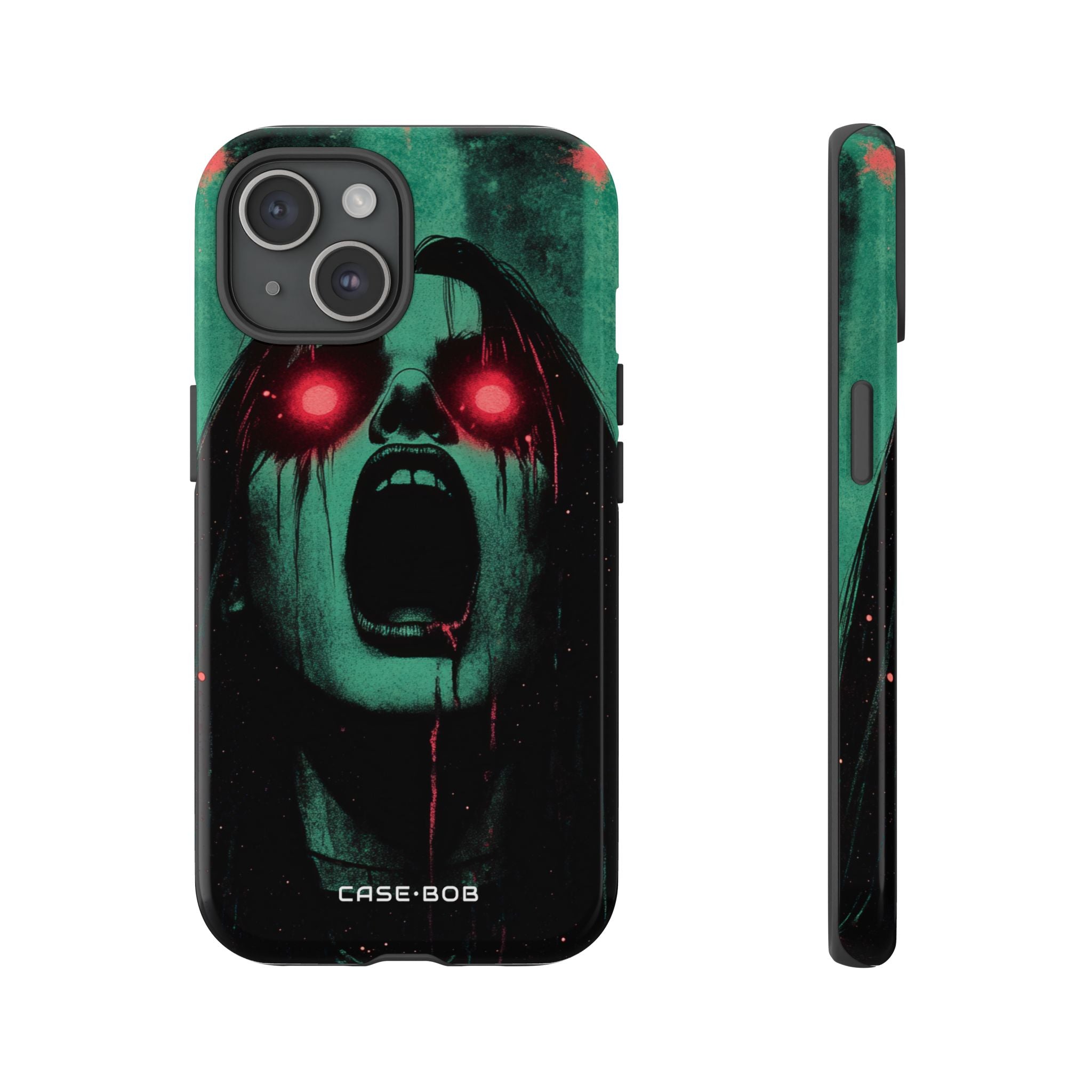 Screaming Ember iPhone 15 Case - Tough