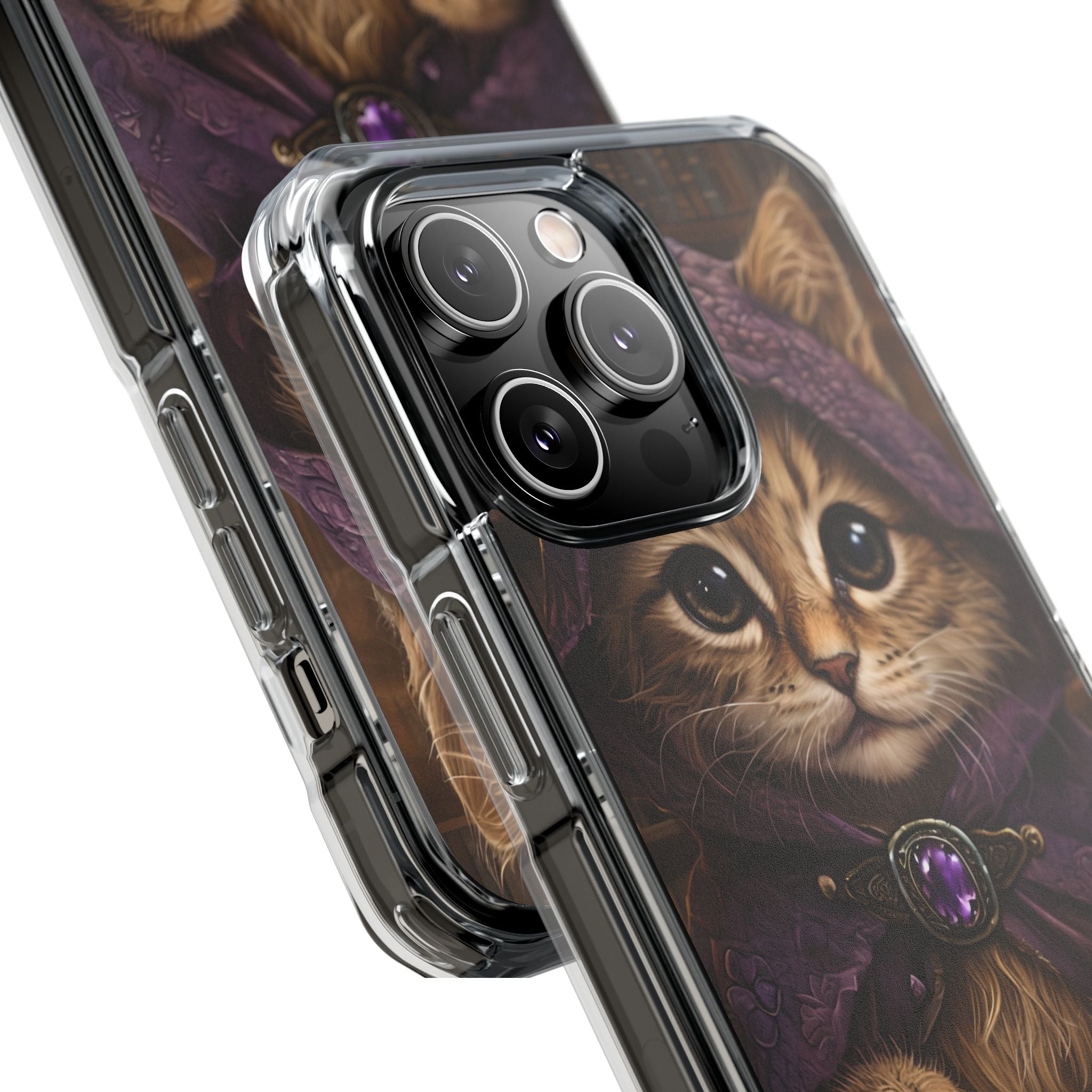 Mystical Wizard Cat iPhone Case - Impact