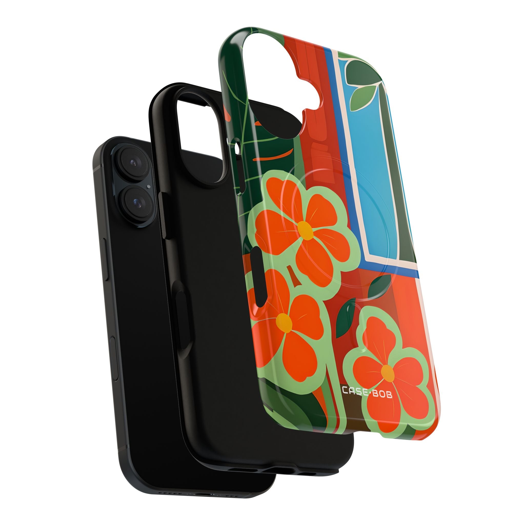 Orange Blossom Burst iPhone 16 Case - Tough+