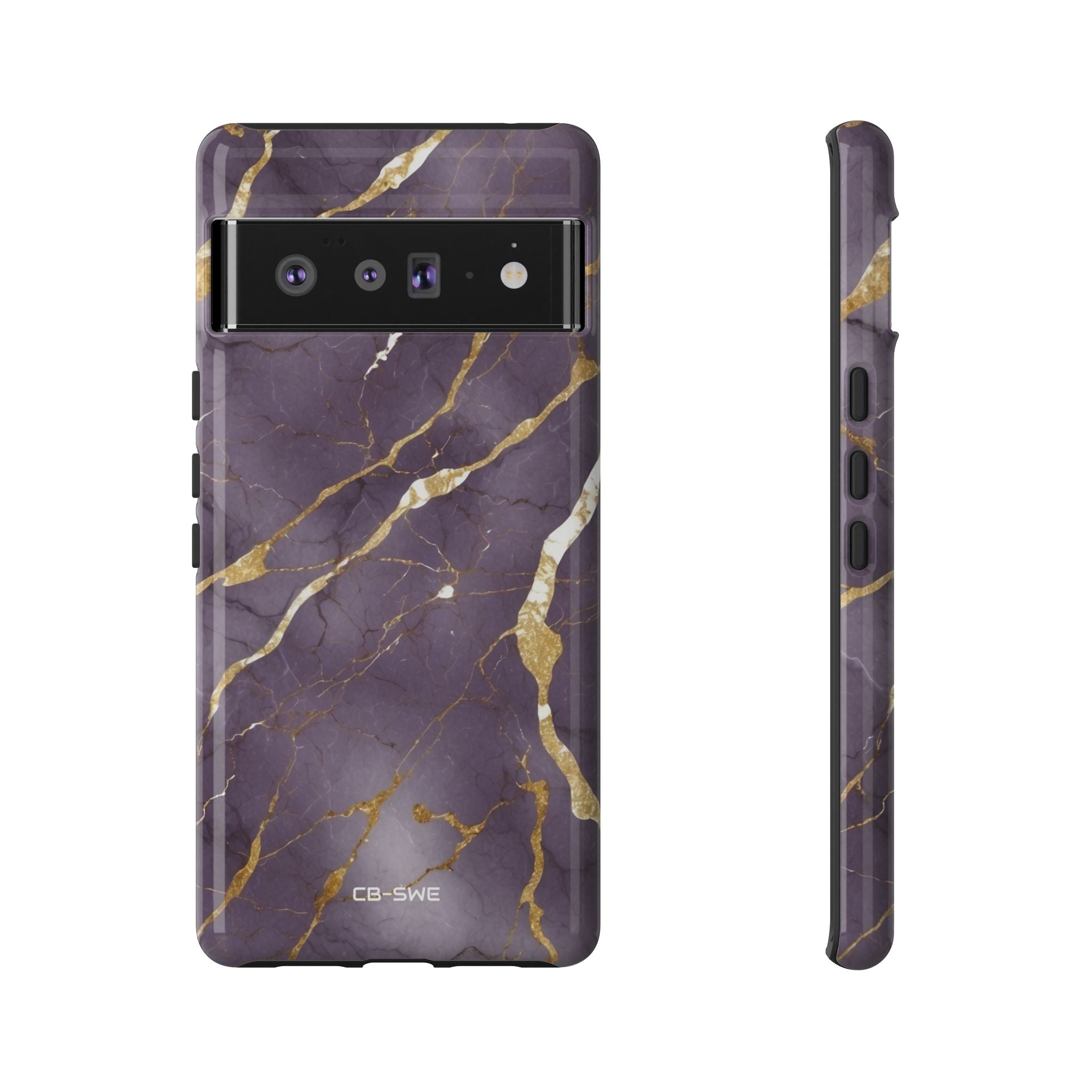 Golden Veins Flowing - Google Pixel Case