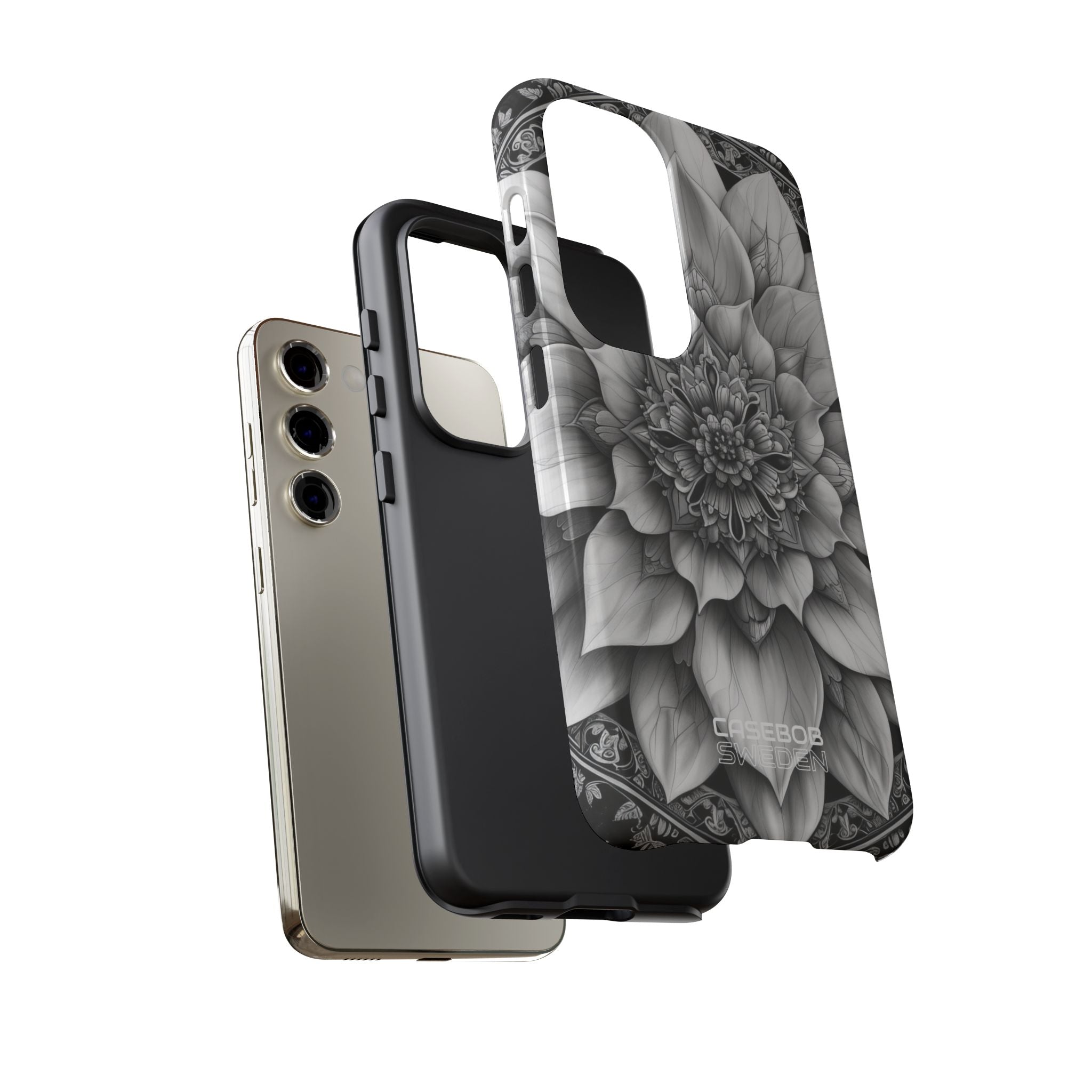 Cosmic Floral Mandala Samsung S23 - Tough