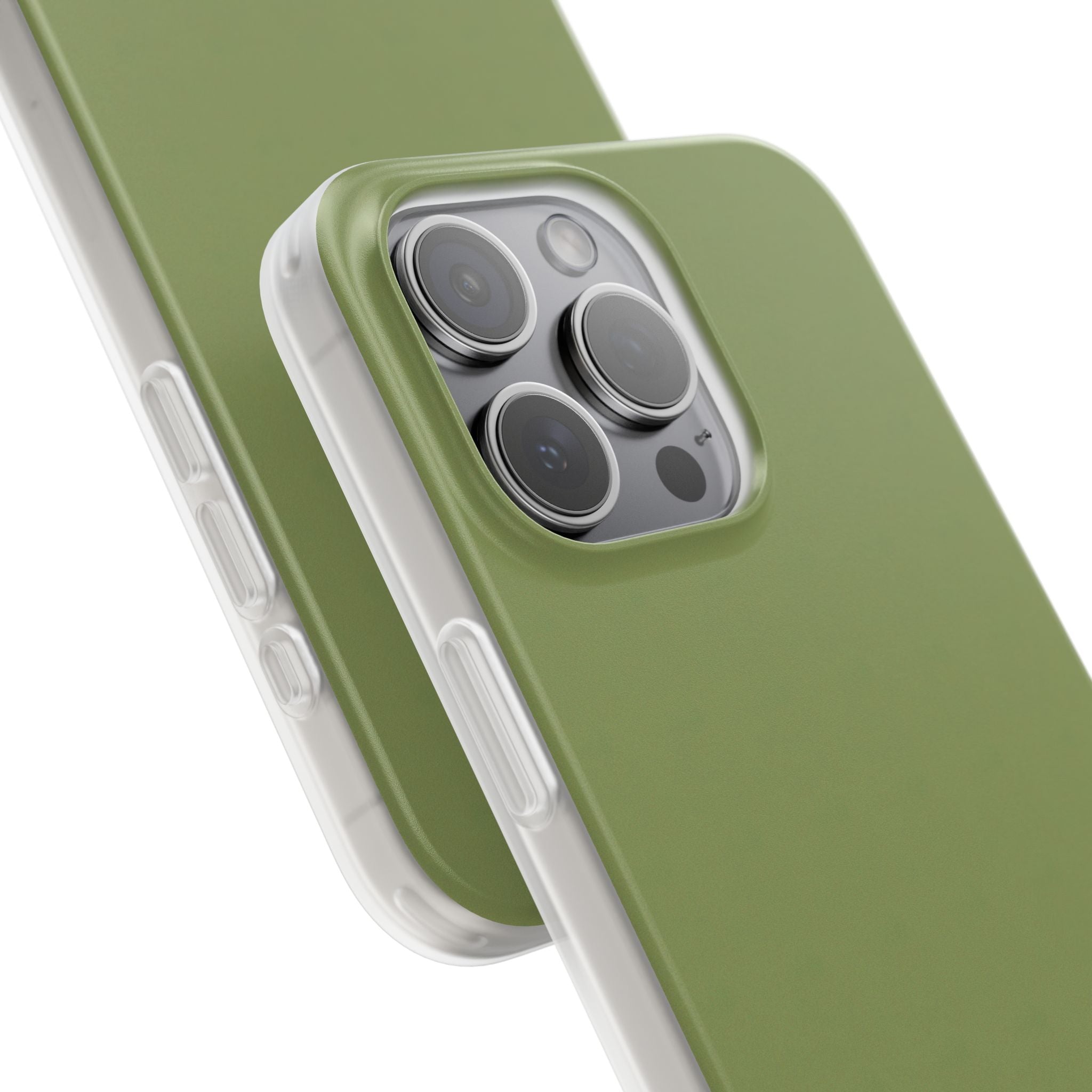 Moss Green iPhone 15 - Flexi