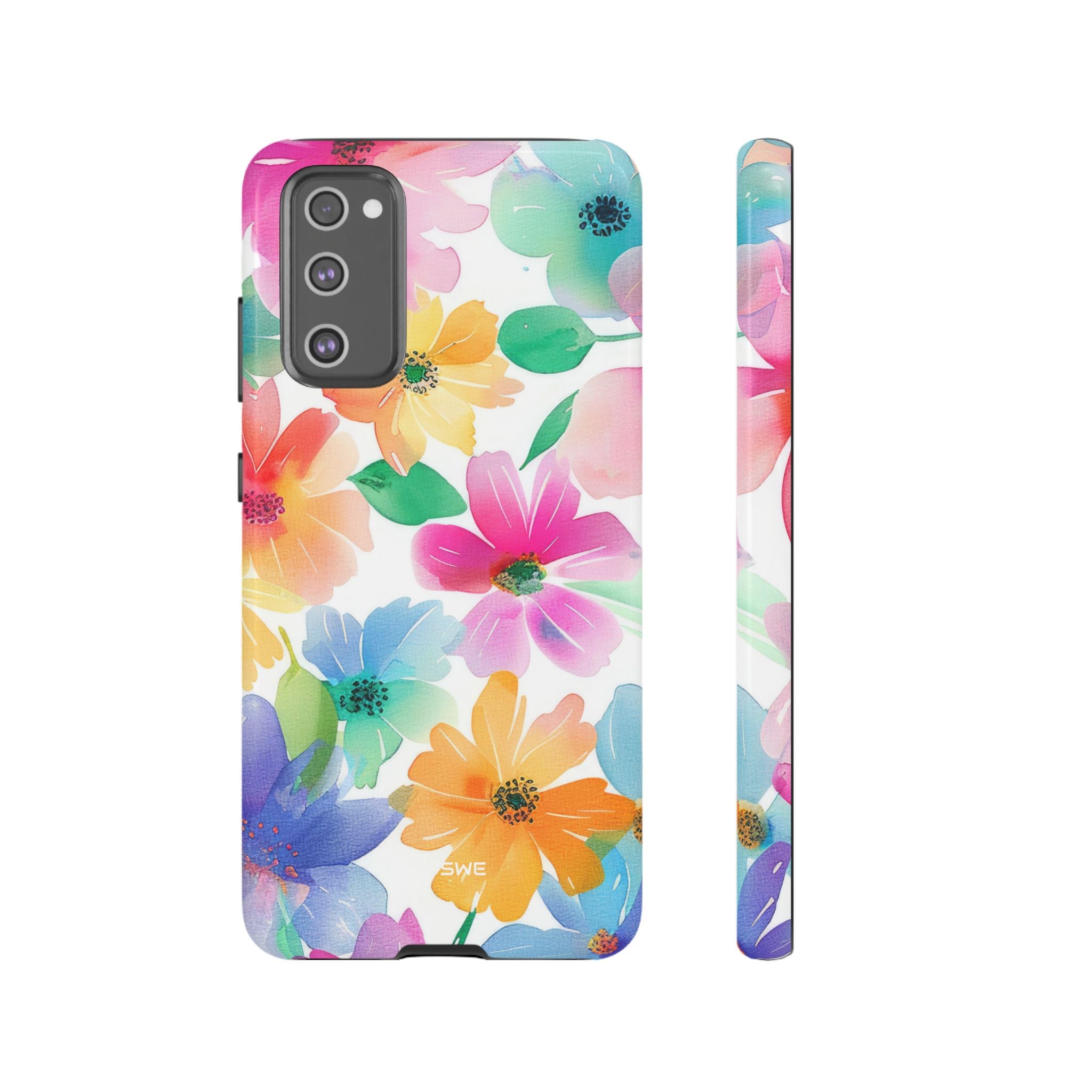 Vibrant Floral Impression - Samsung Case