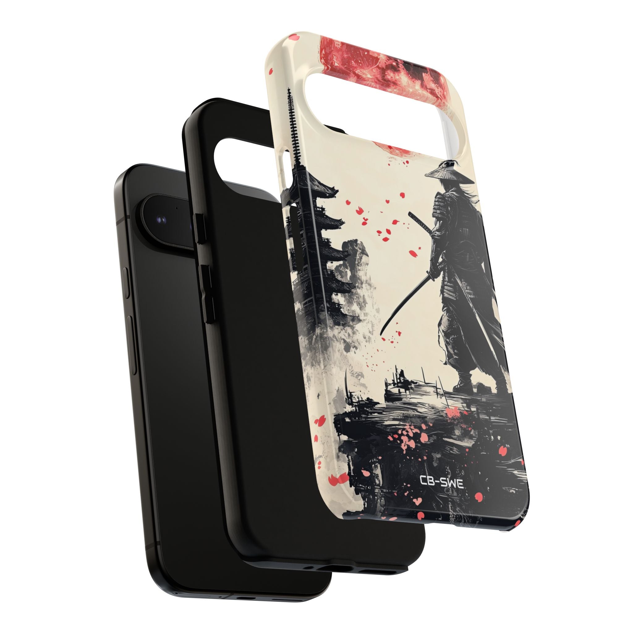 Samurai Gazes Moonward - Google Pixel Case