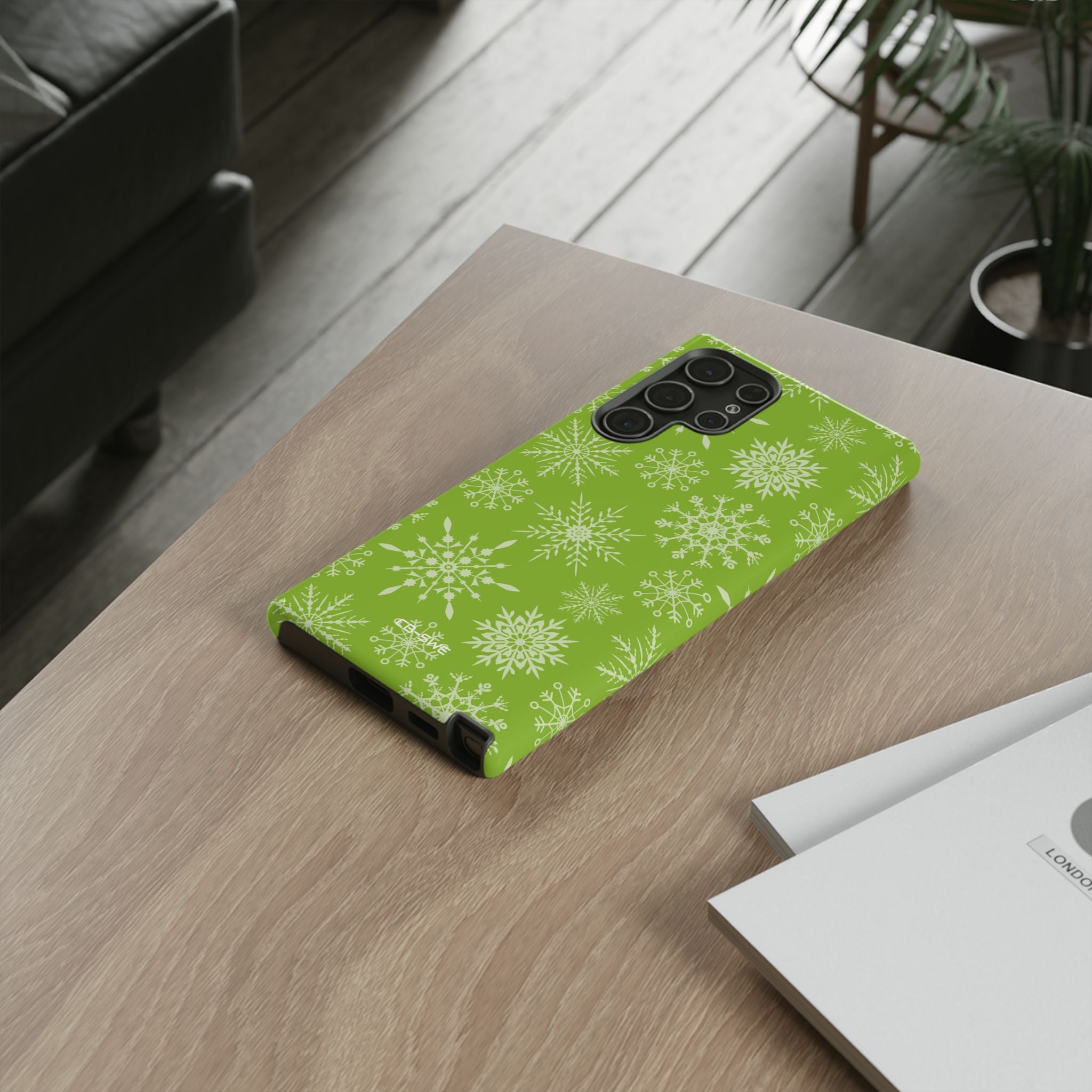 Snowflakes Dance Whimsically - Samsung Case