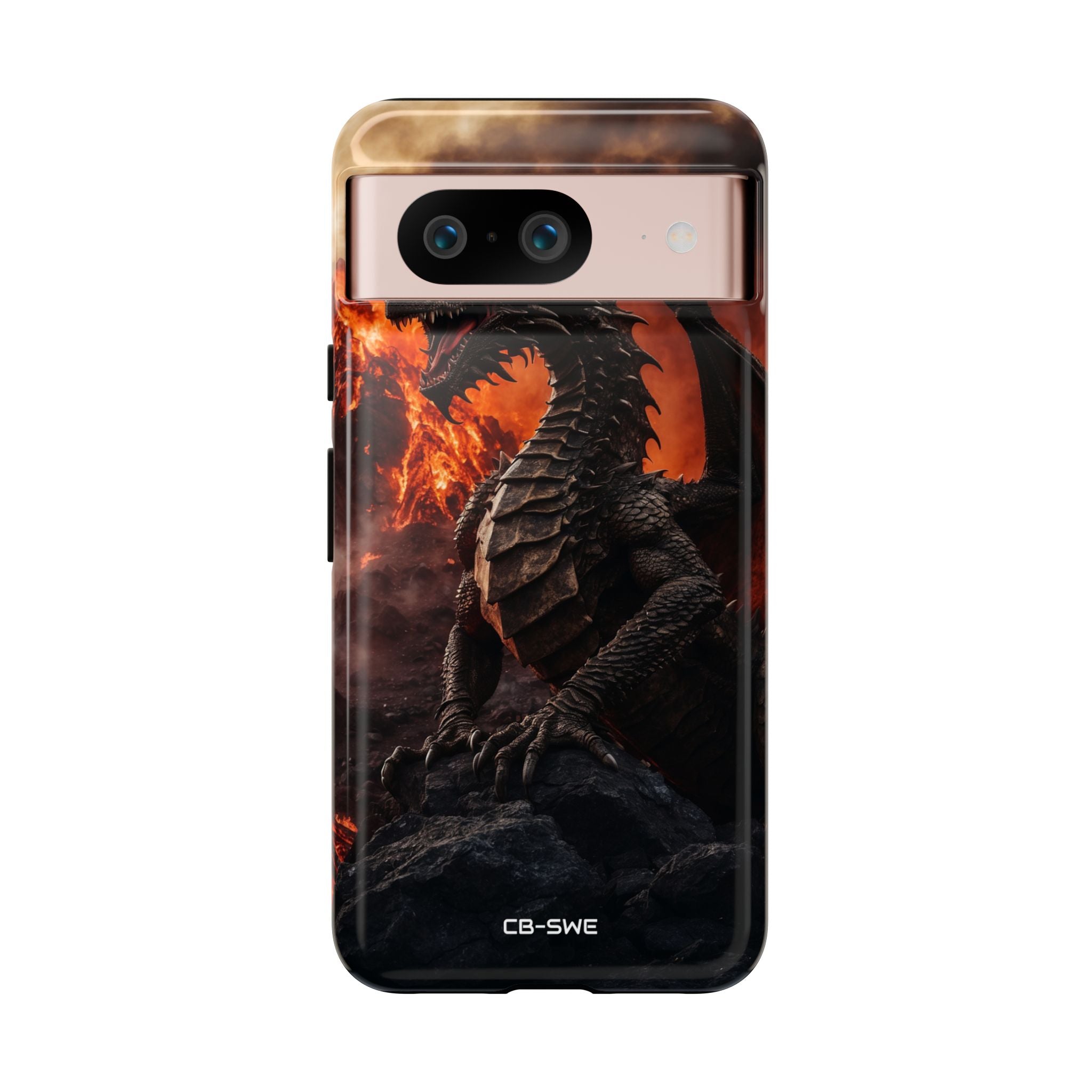 Fiery Dragon Soars - Google Pixel Case